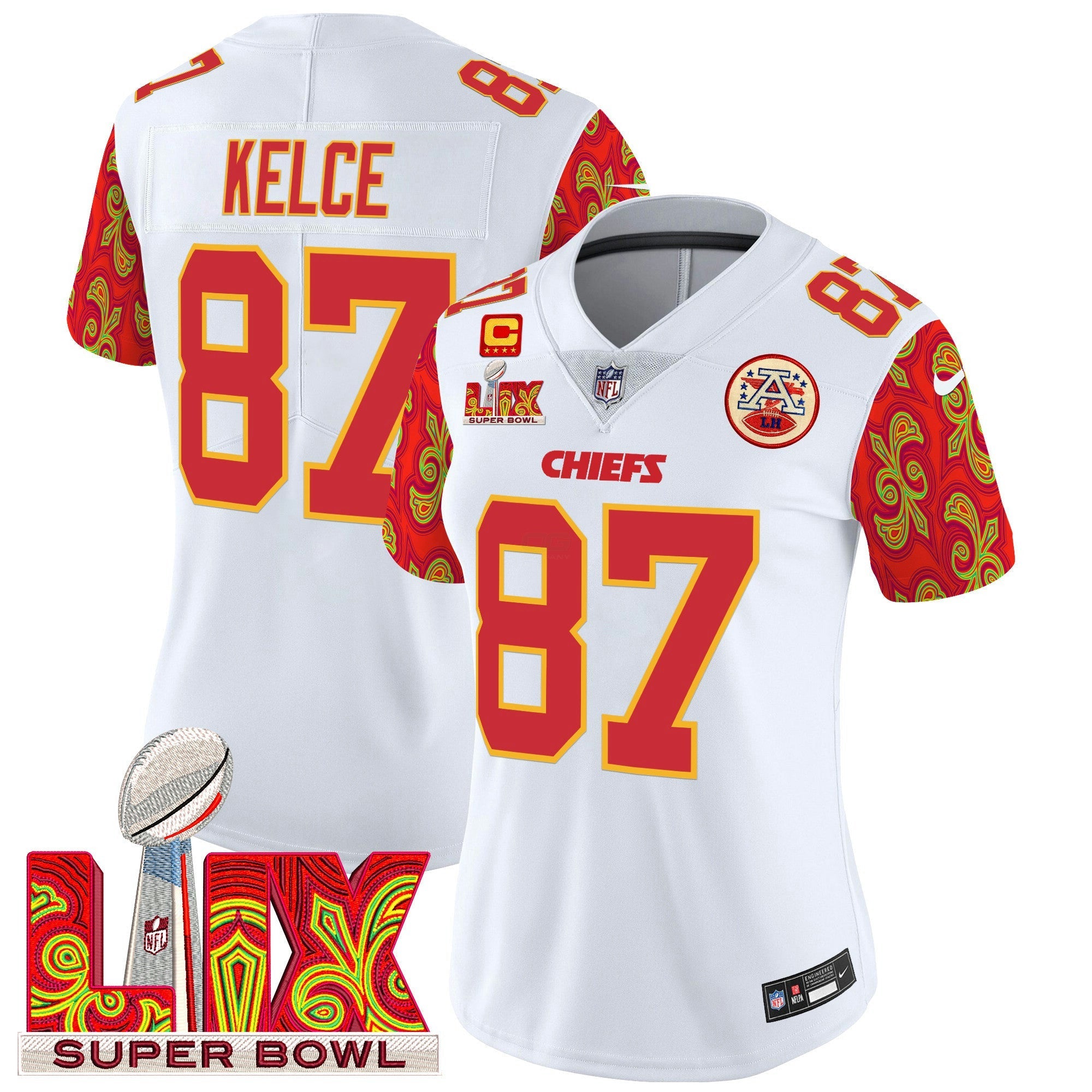 Camisa NFL Women’s Super Bowl LIX Style Vapor Limited Jersey
