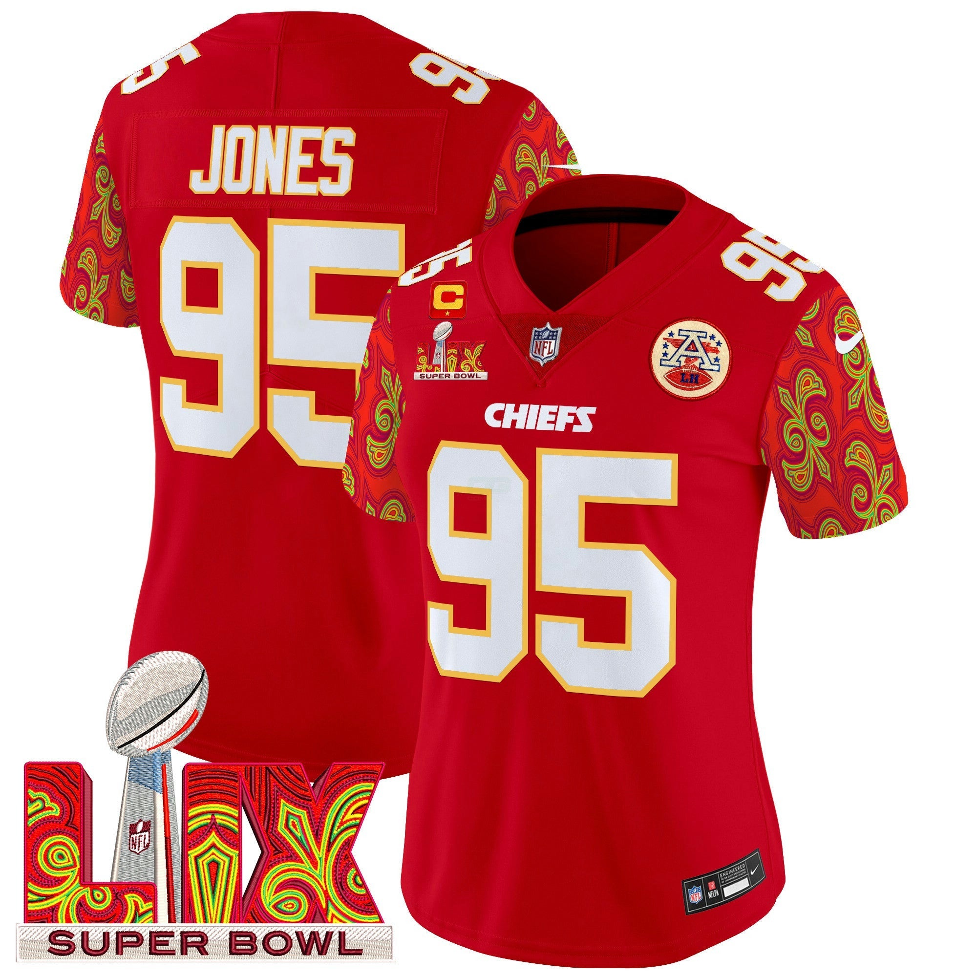 Camisa NFL Women’s Super Bowl LIX Style Vapor Limited Jersey