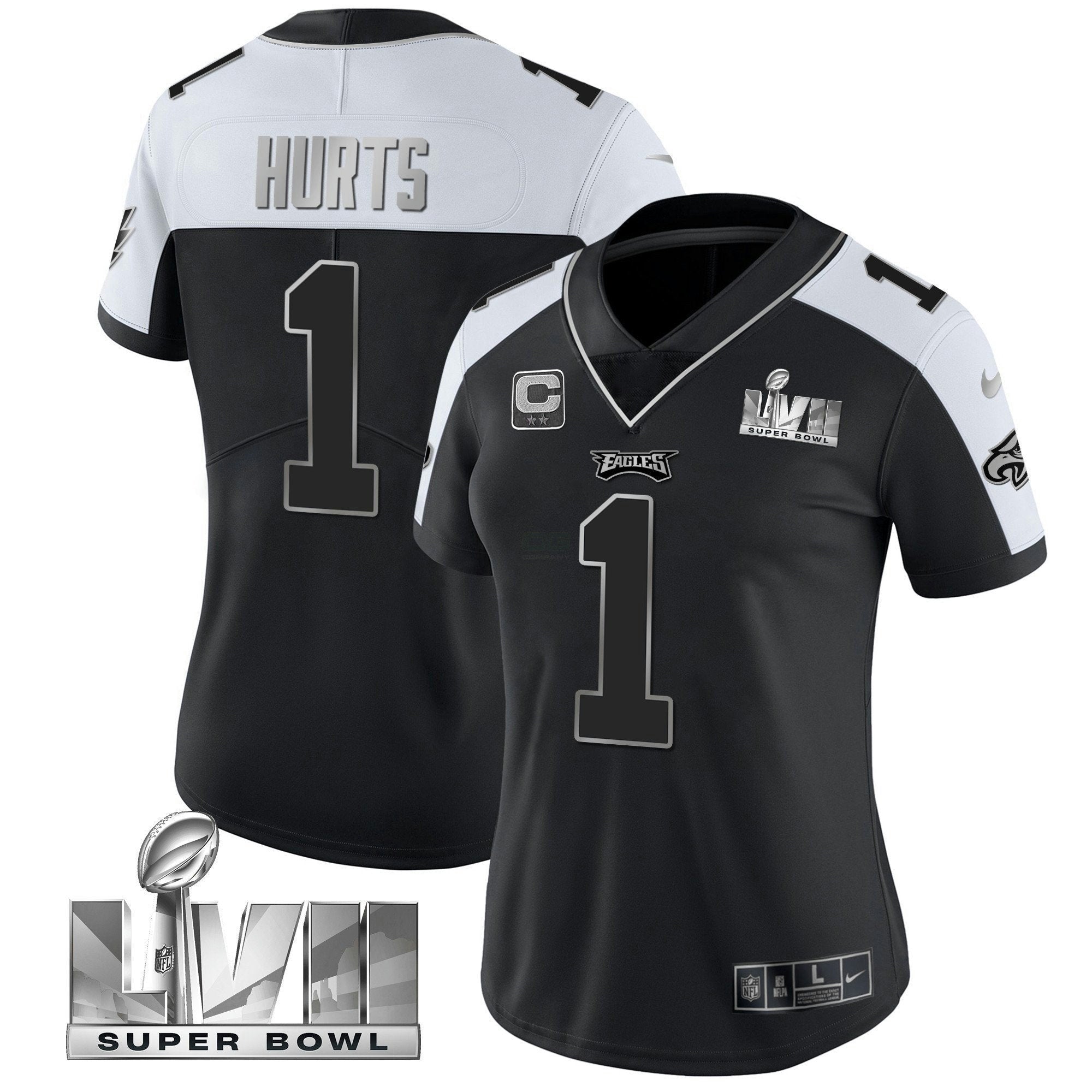 Camisa NFL Women’s Super Bowl LVII Alternativa Jersey - Alternativa Prata