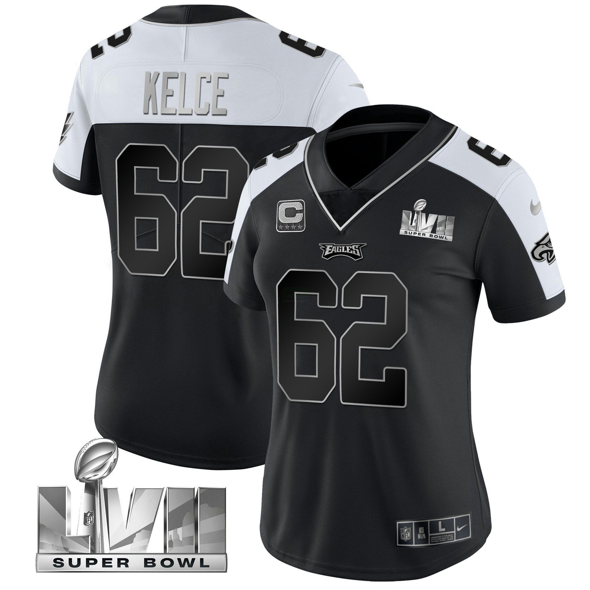 Camisa NFL Women’s Super Bowl LVII Alternativa Jersey - Alternativa Prata