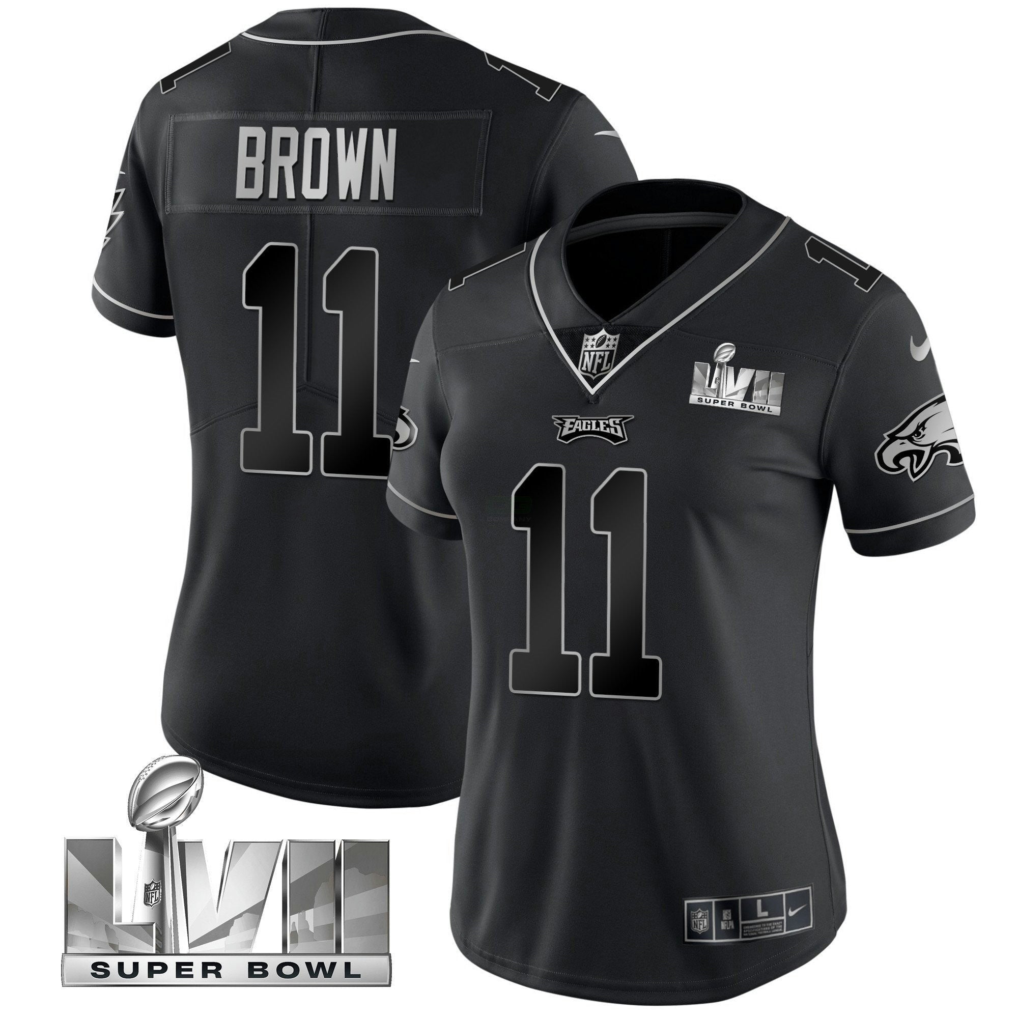 Camisa NFL Women’s Super Bowl LVII Dourada Vapor Jersey