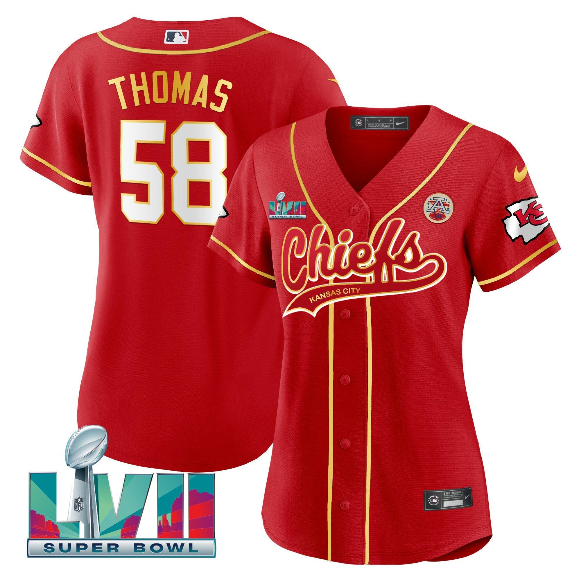 Camisa NFL Women’s Super Bowl LVII Jersey V2