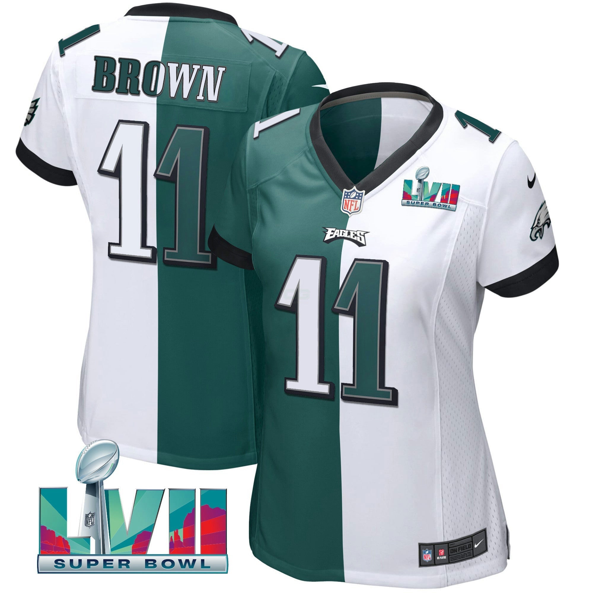 Camisa NFL Women’s Super Bowl LVII Split Jersey