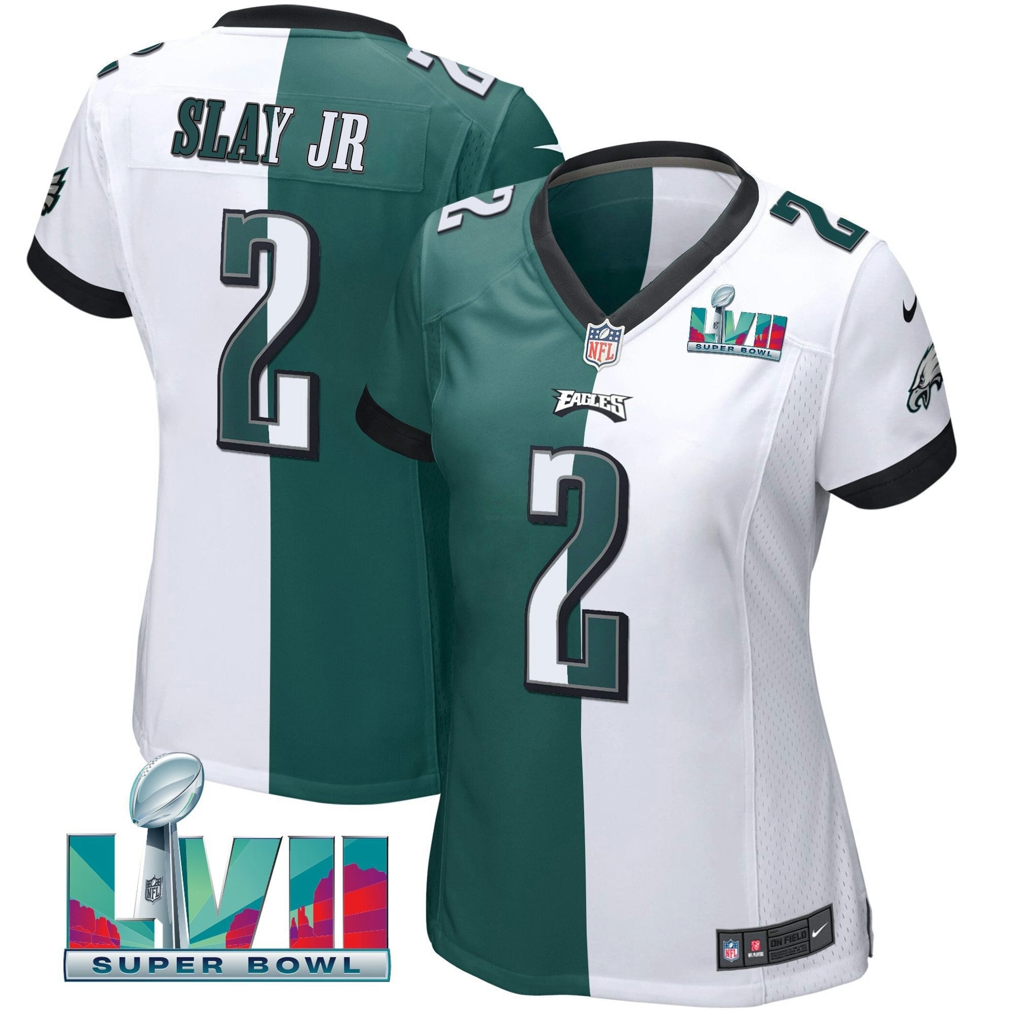 Camisa NFL Women’s Super Bowl LVII Split Jersey