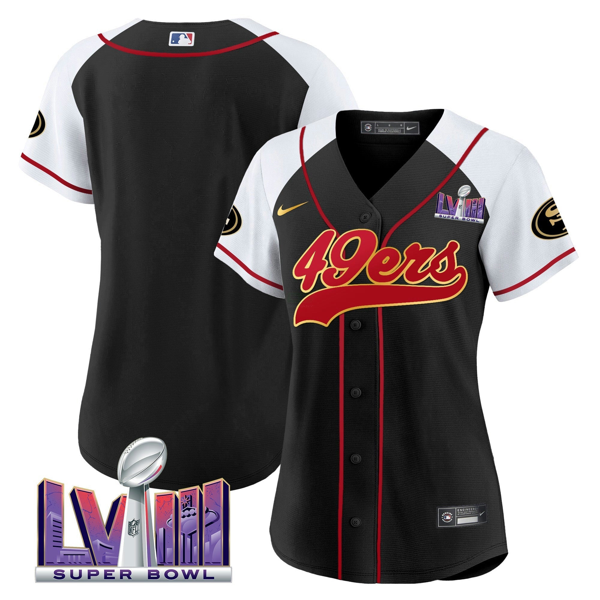 Camisa NFL Women’s Super Bowl LVIII Patch Jersey