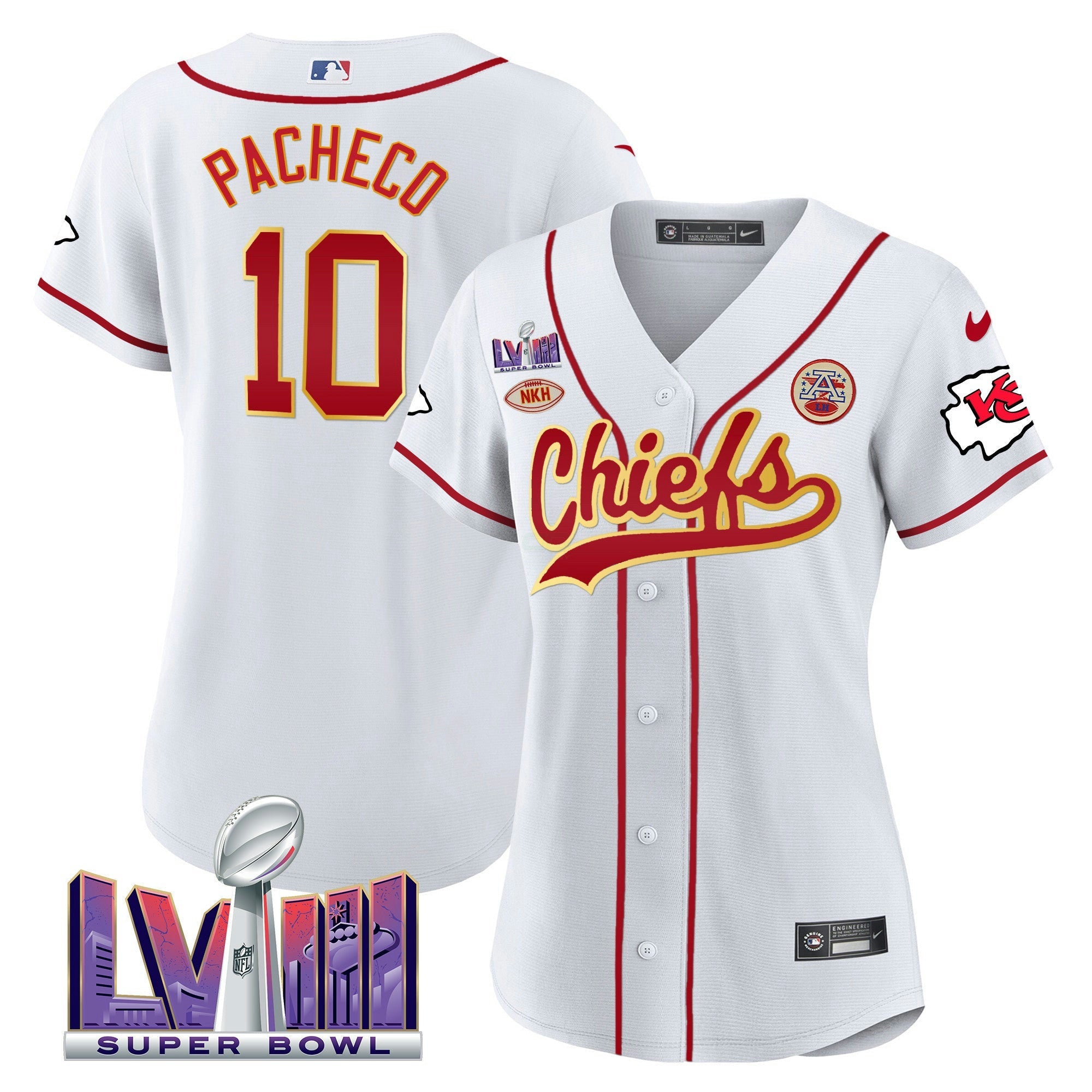 Camisa NFL Women’s Super Bowl LVIII Patch Jersey