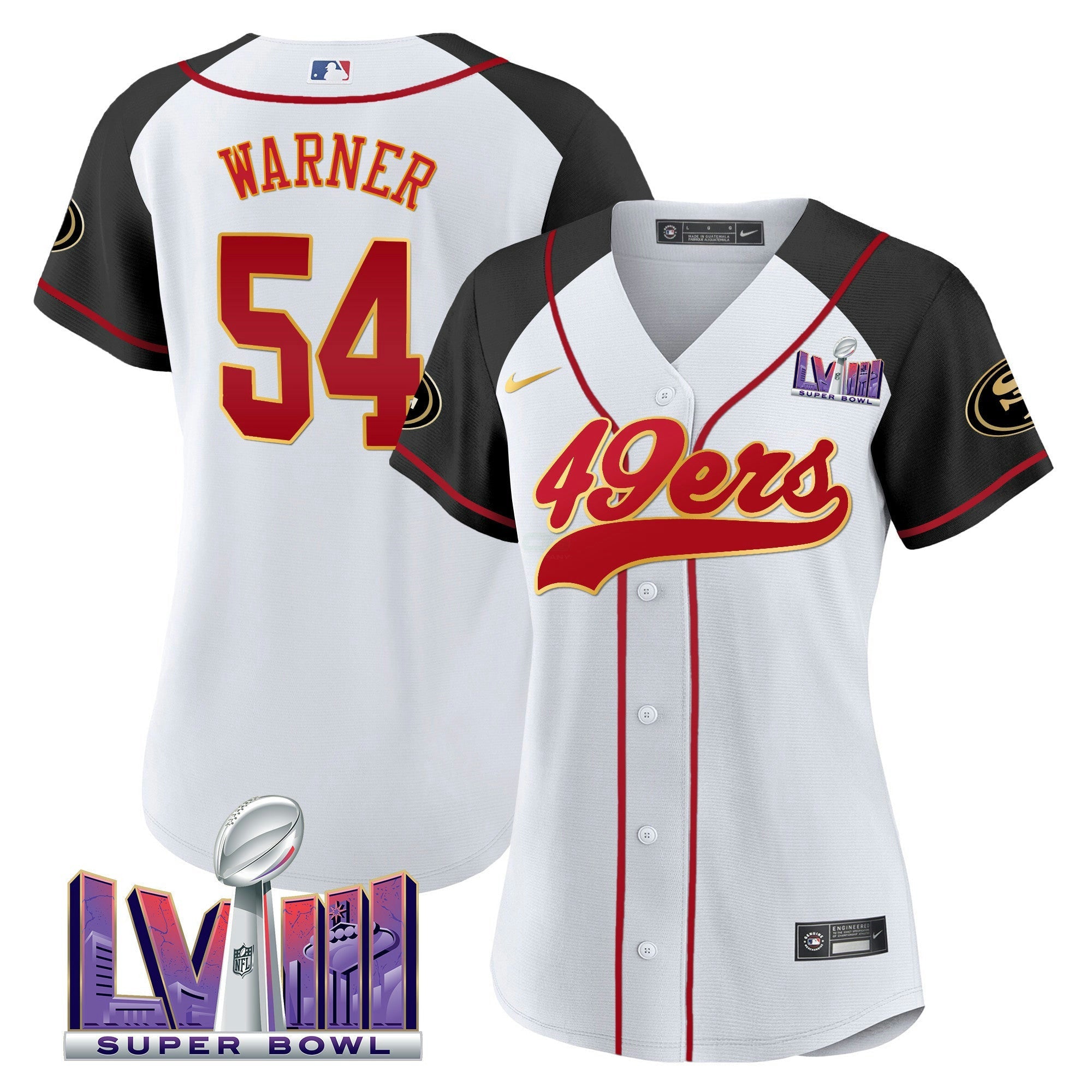 Camisa NFL Women’s Super Bowl LVIII Patch Jersey