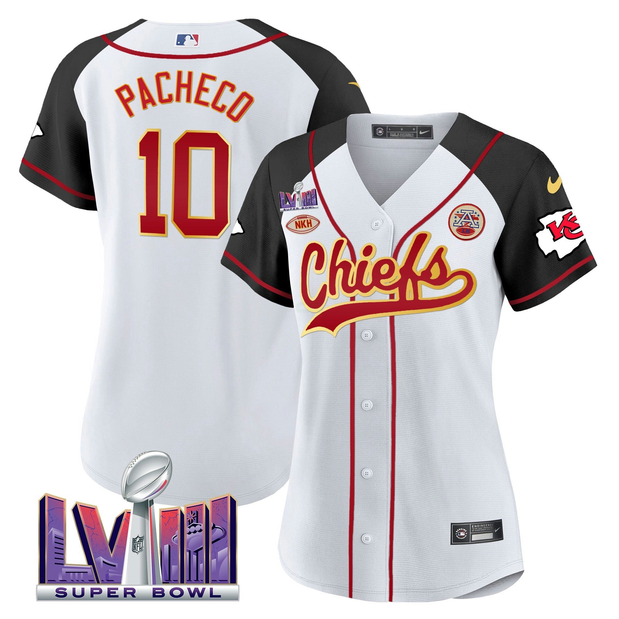 Camisa NFL Women’s Super Bowl LVIII Patch Jersey