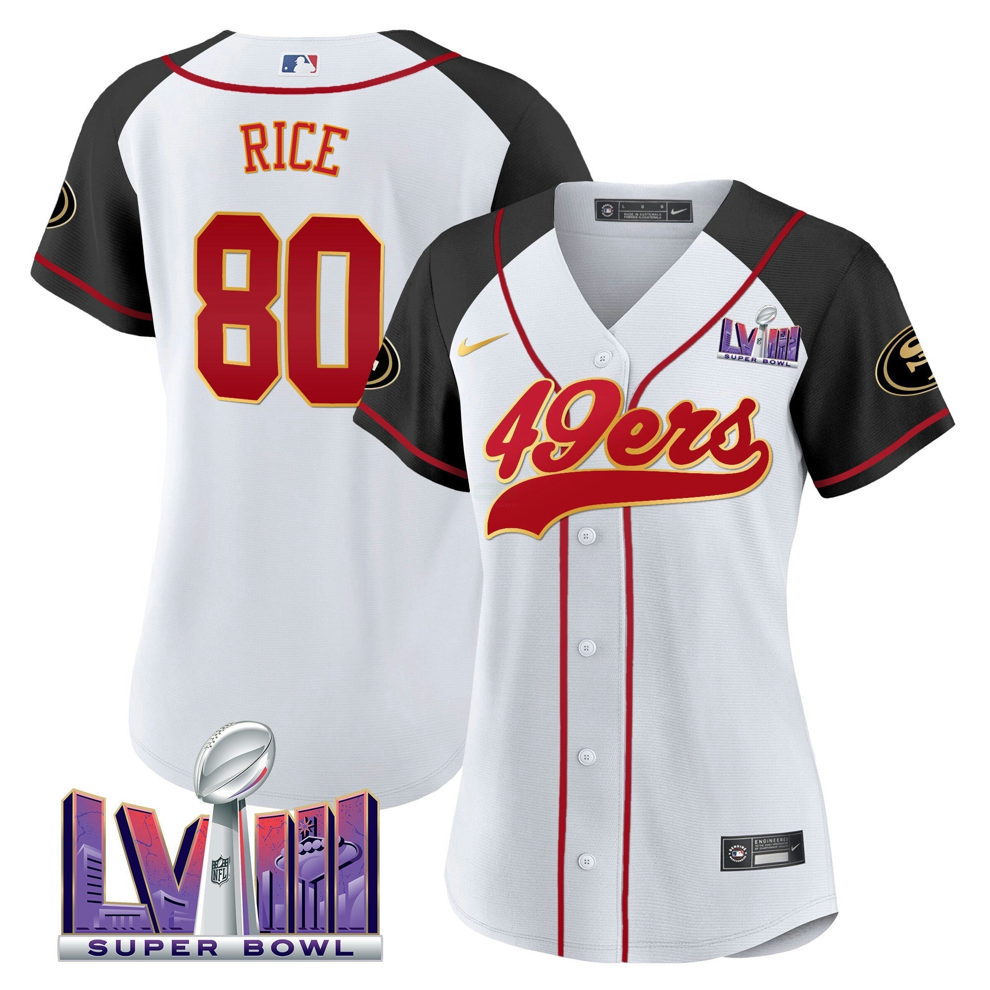 Camisa NFL Women’s Super Bowl LVIII Patch Jersey