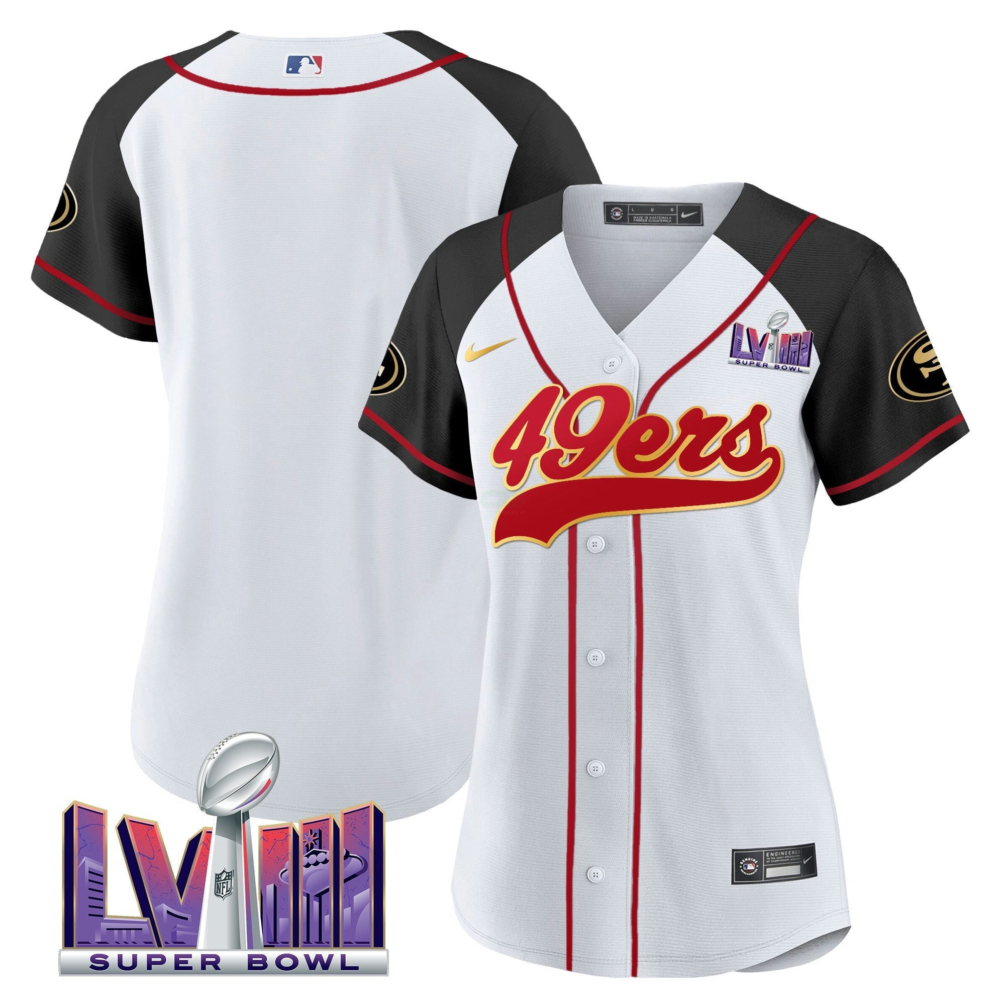 Camisa NFL Women’s Super Bowl LVIII Patch Jersey