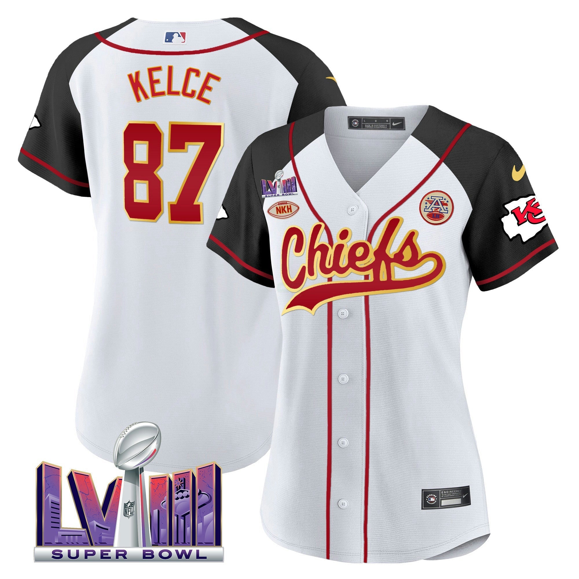 Camisa NFL Women’s Super Bowl LVIII Patch Jersey