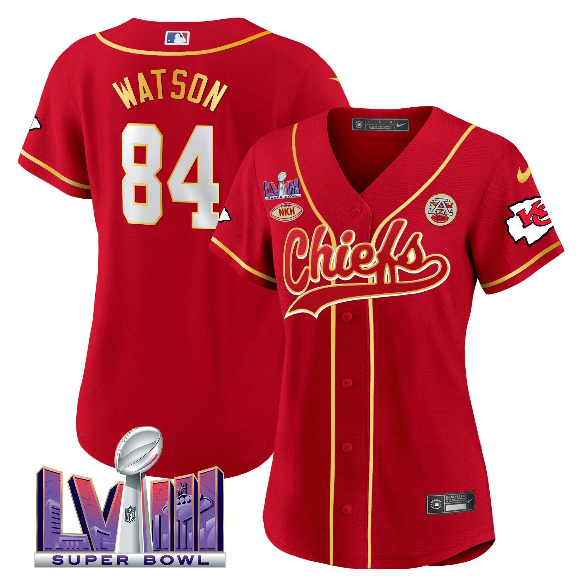 Camisa NFL Women’s Super Bowl LVIII Patch Jersey