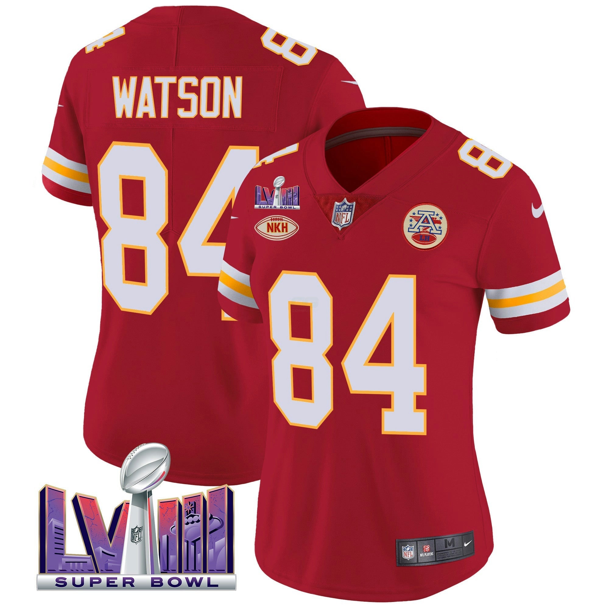 Camisa NFL Women’s Super Bowl LVIII Patch Vapor Jersey V2