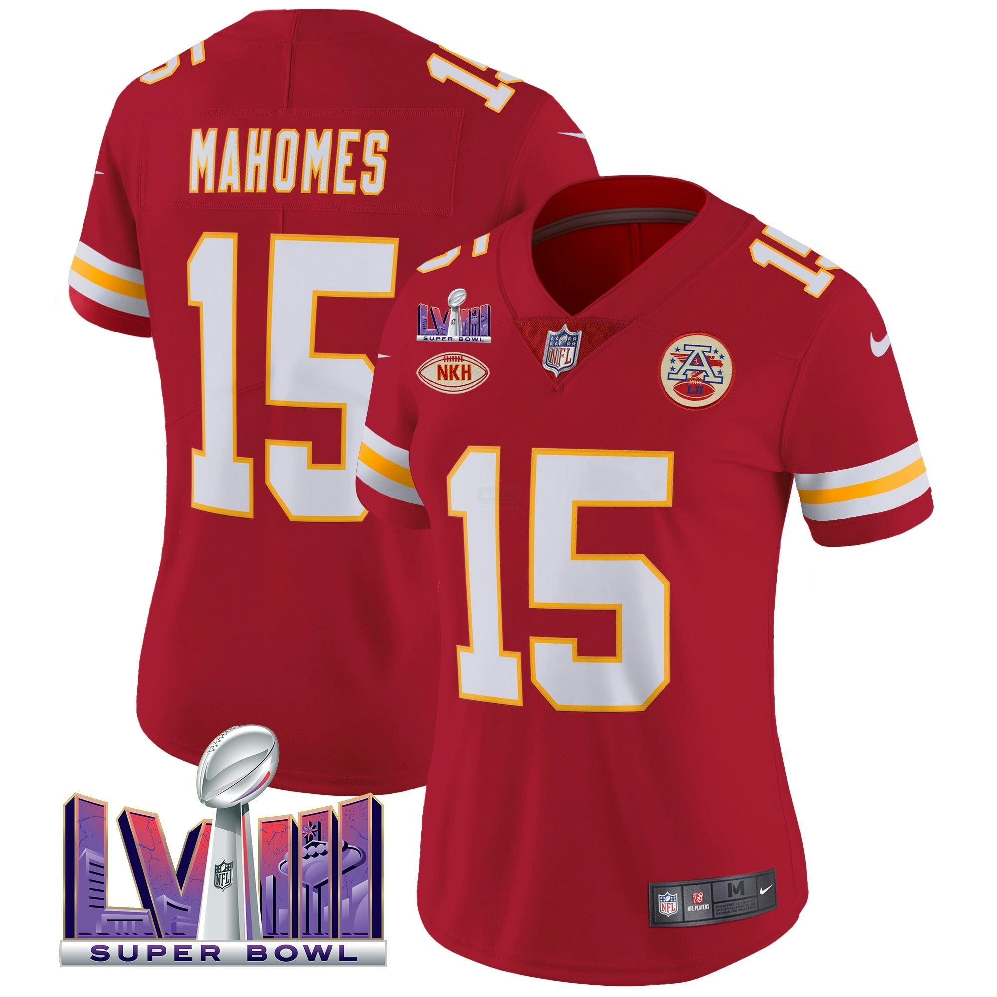 Camisa NFL Women’s Super Bowl LVIII Patch Vapor Jersey V2