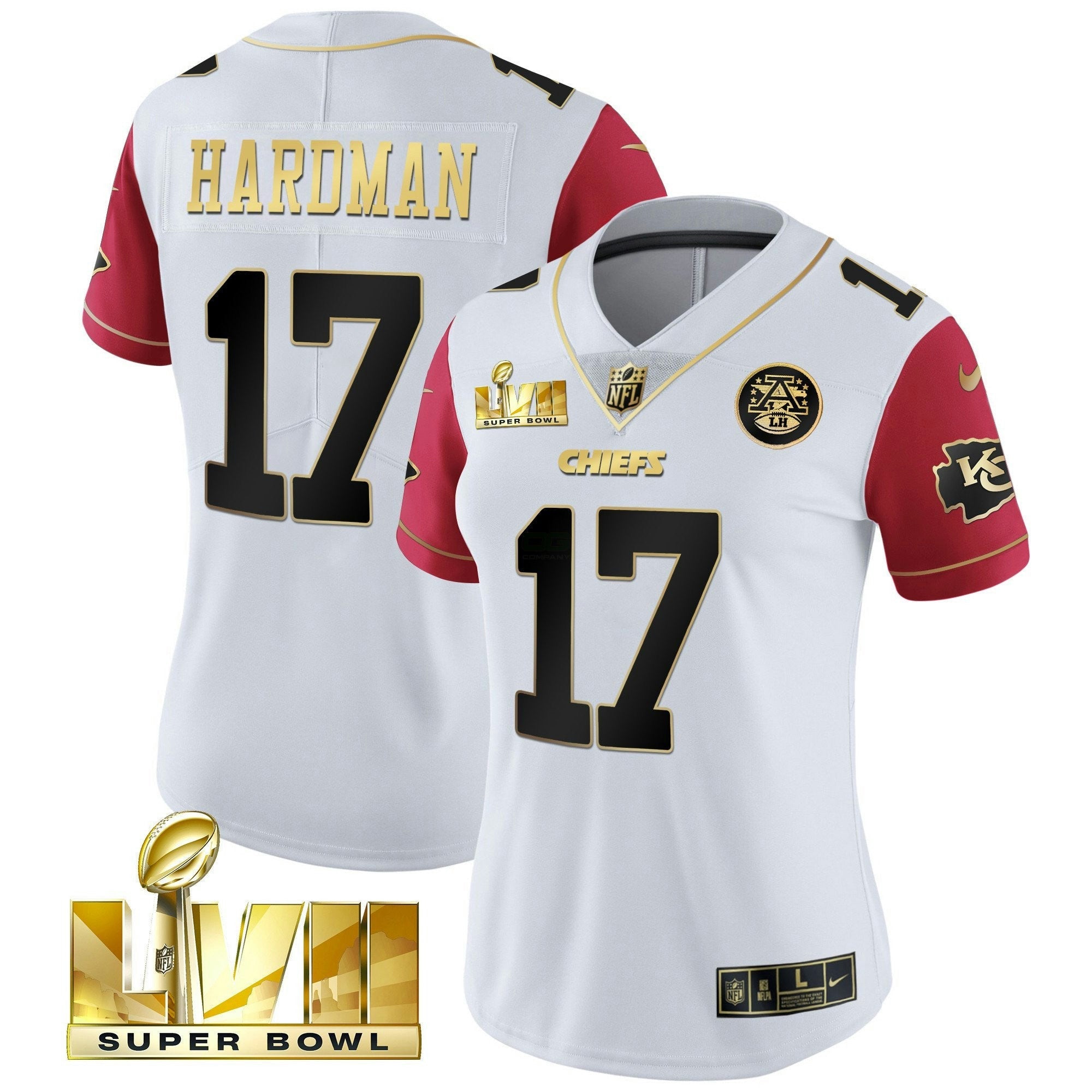 Camisa NFL Women’s Super Bowl Vapor Dourada Jersey