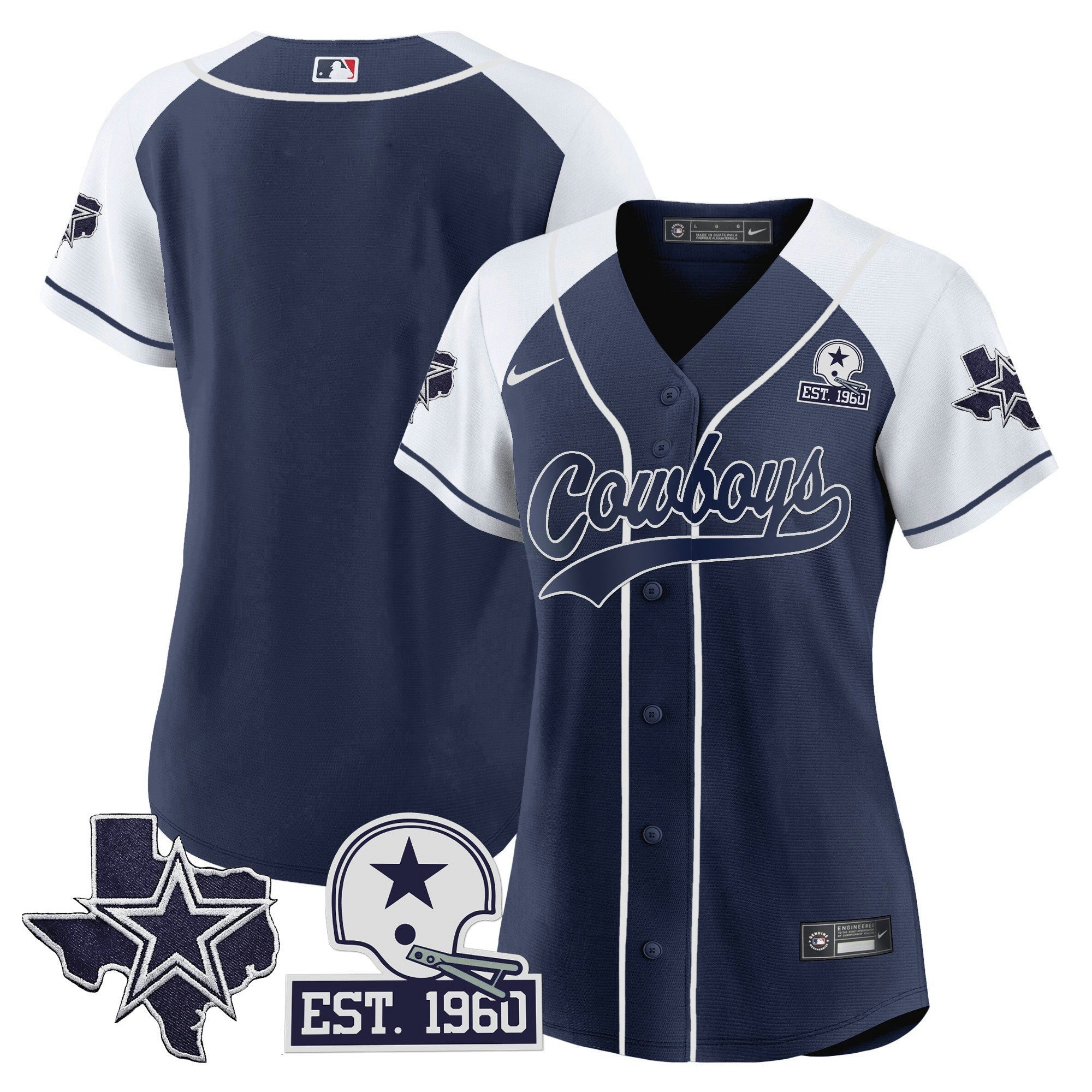 Camisa NFL Women’s Texas Patch Jersey