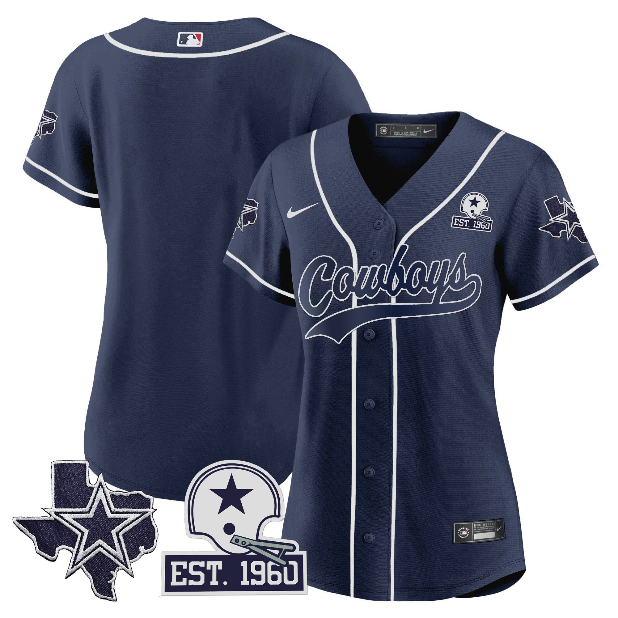 Camisa NFL Women’s Texas Patch Jersey