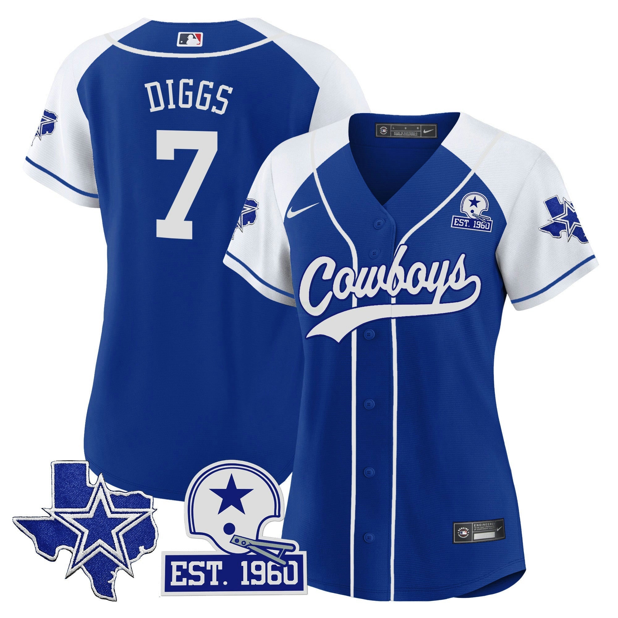 Camisa NFL Women’s Texas Patch Jersey