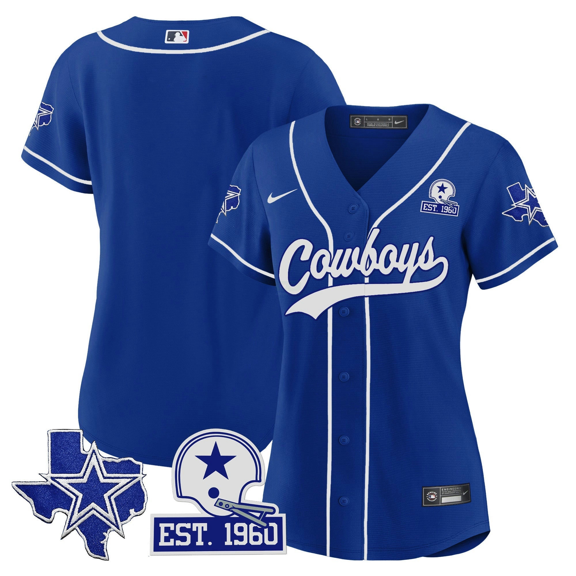 Camisa NFL Women’s Texas Patch Jersey