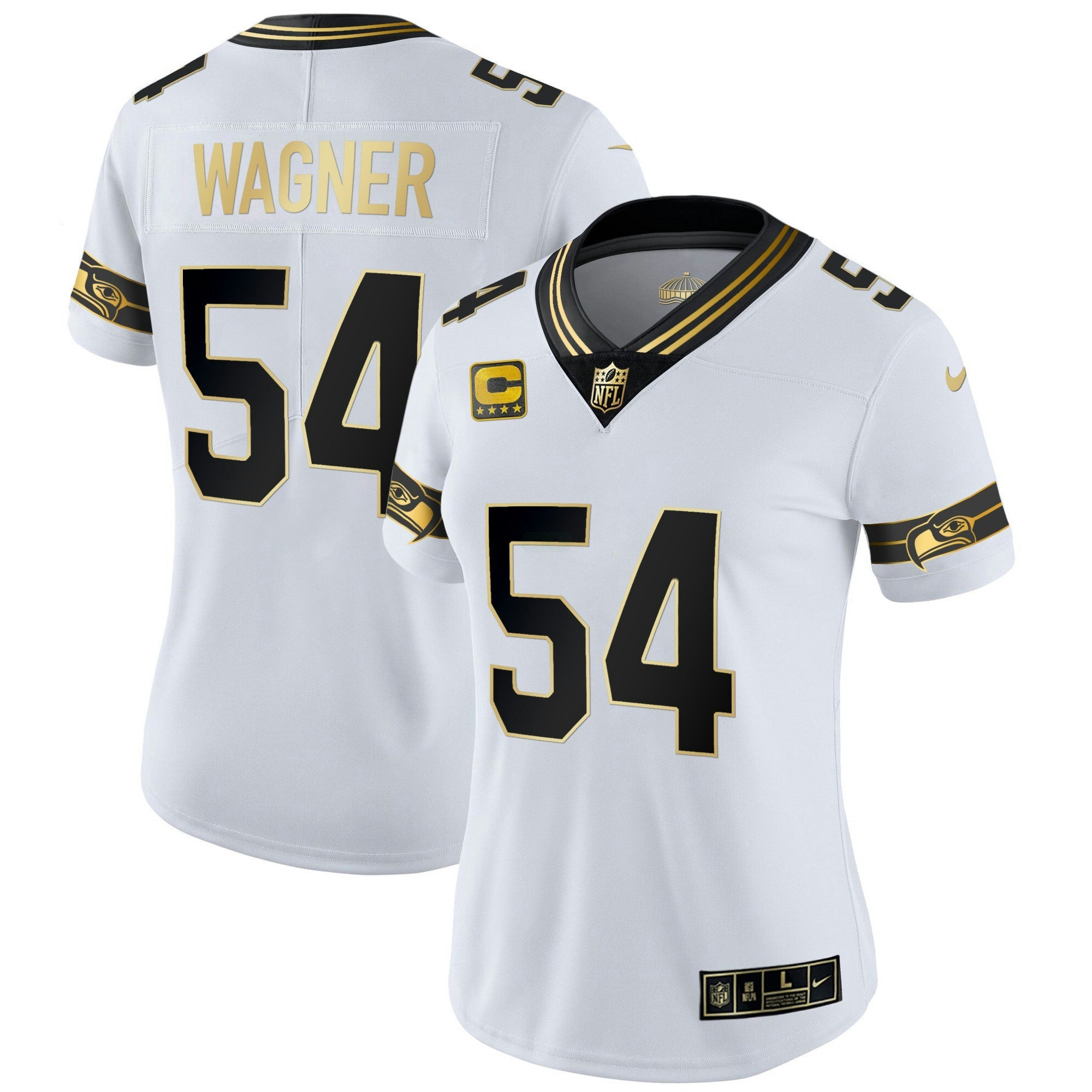 Camisa NFL Women’s Throwback & Dourada Jersey