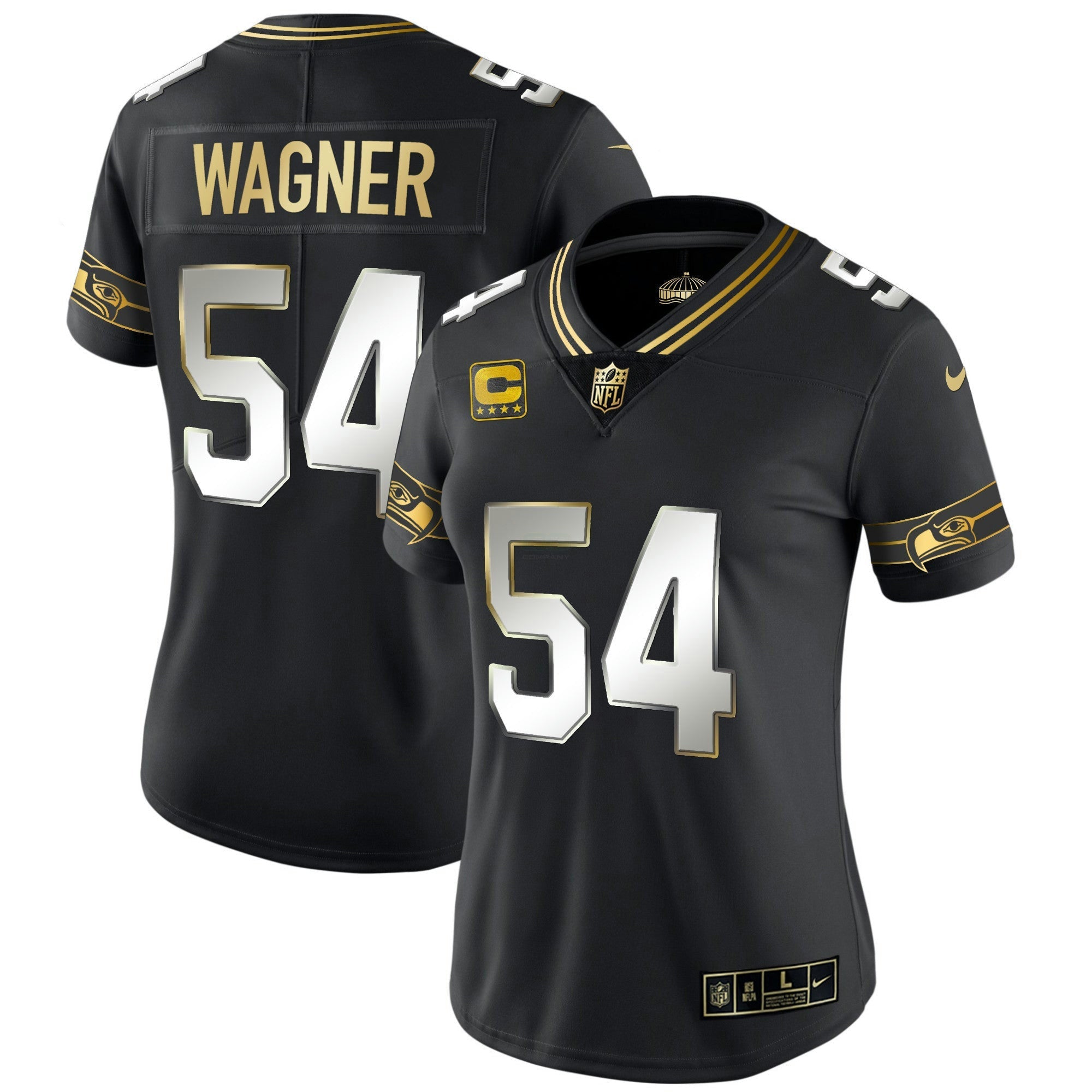 Camisa NFL Women’s Throwback & Dourada Jersey