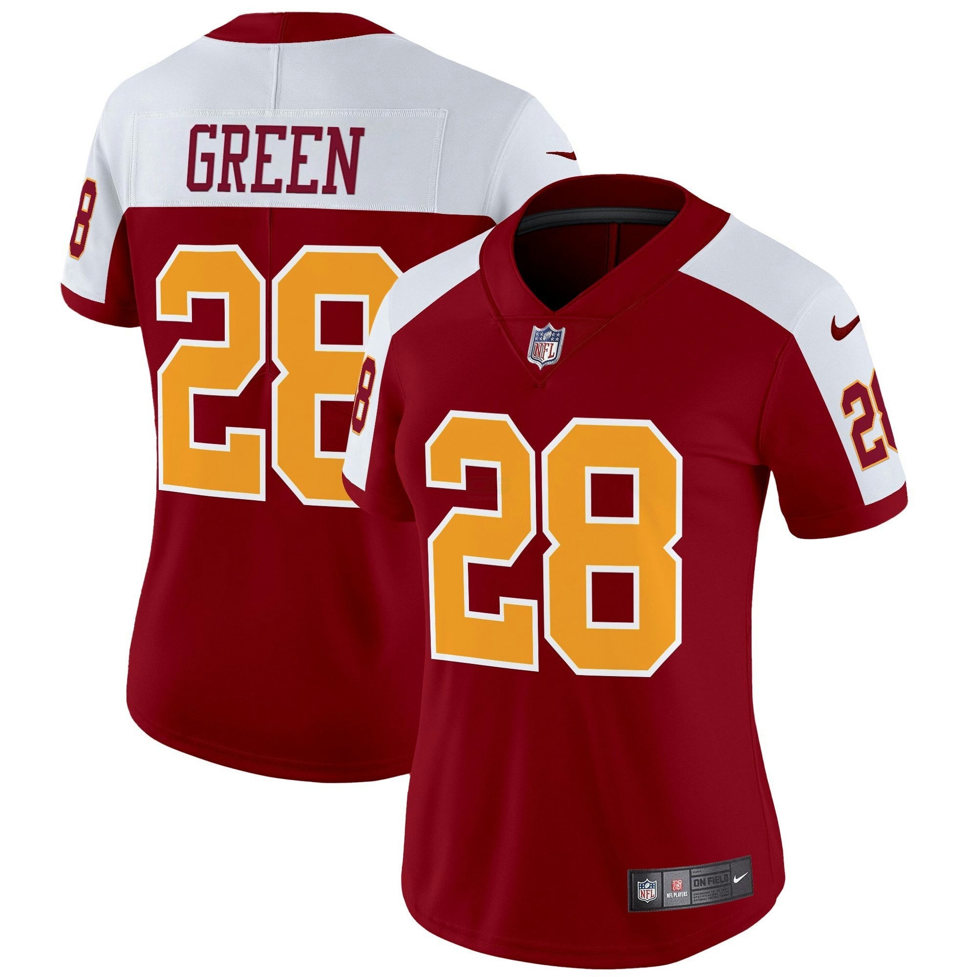 Camisa NFL Women’s Washington Redskins Throwback Vapor Limited Jersey