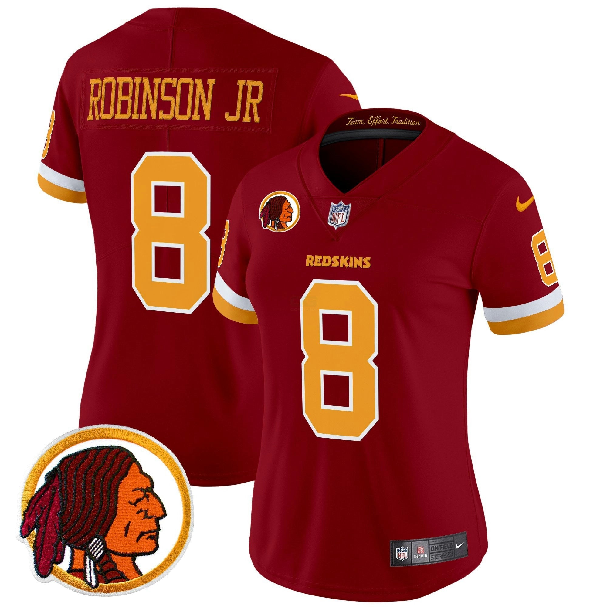 Camisa NFL Women’s Washington Redskins Throwback Vapor Limited Jersey V2