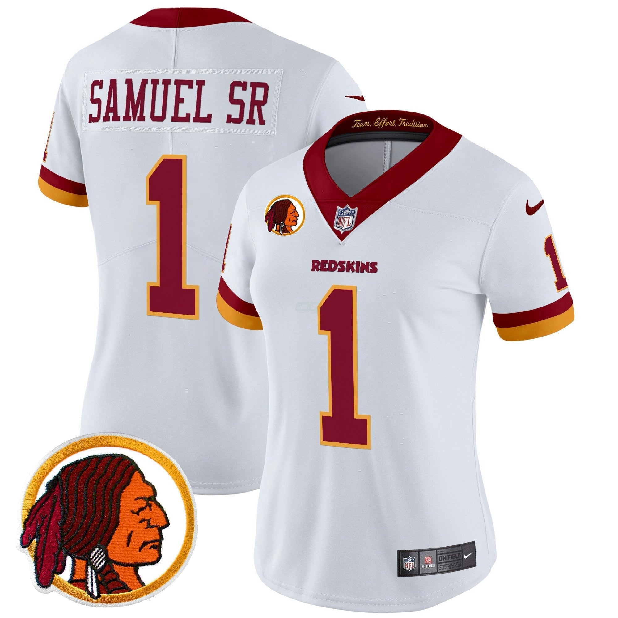 Camisa NFL Women’s Washington Redskins Throwback Vapor Limited Jersey V2