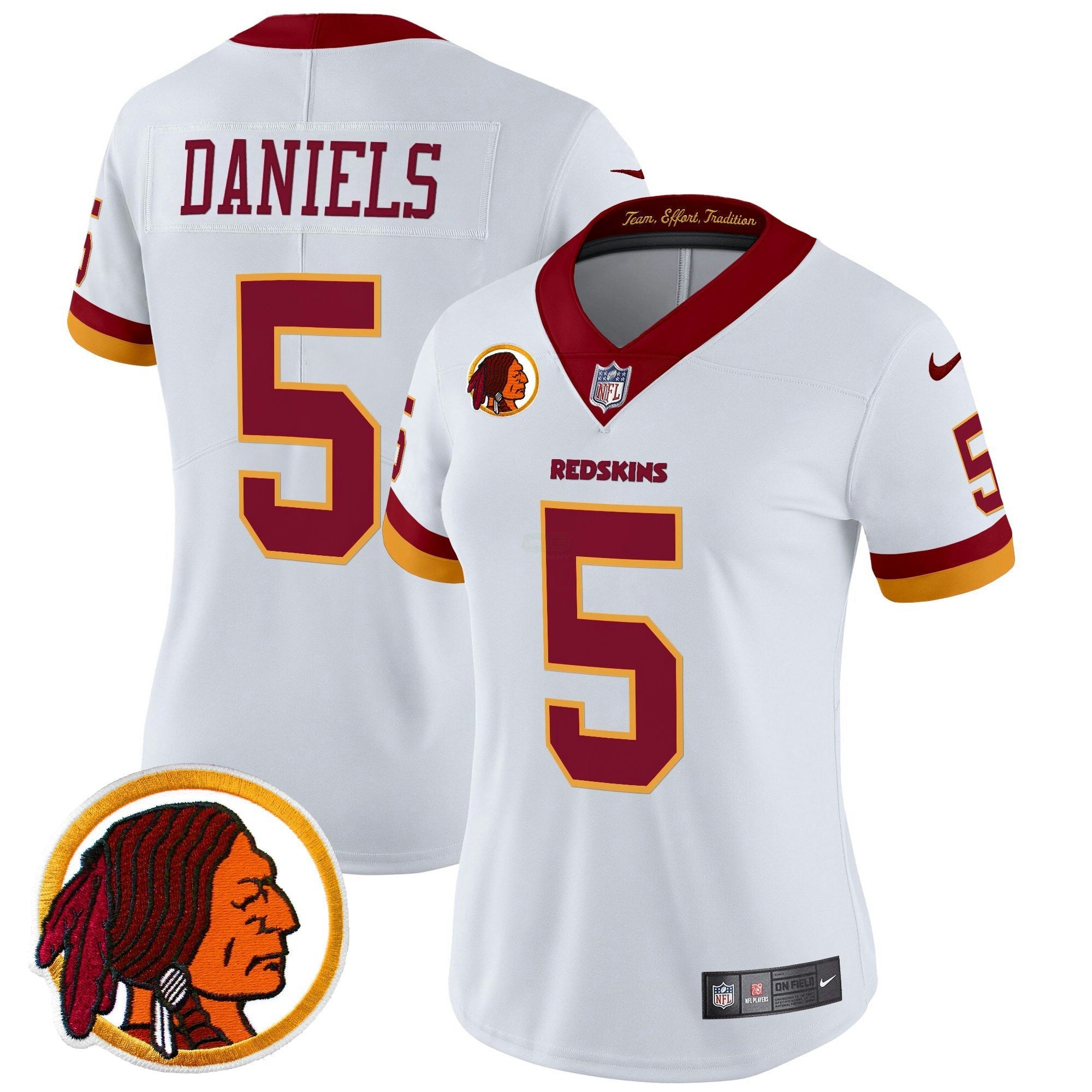 Camisa NFL Women’s Washington Redskins Throwback Vapor Limited Jersey V2
