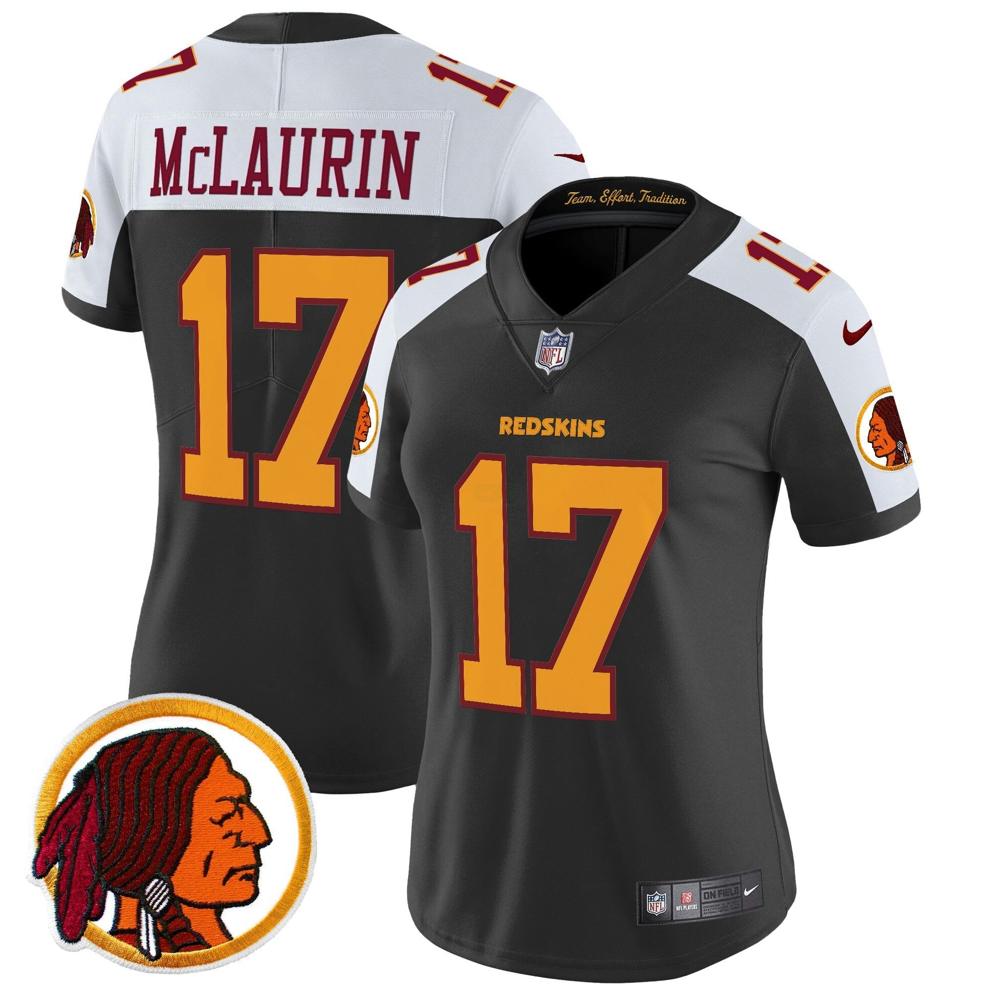 Camisa NFL Women’s Washington Redskins Throwback Vapor Limited Jersey V2