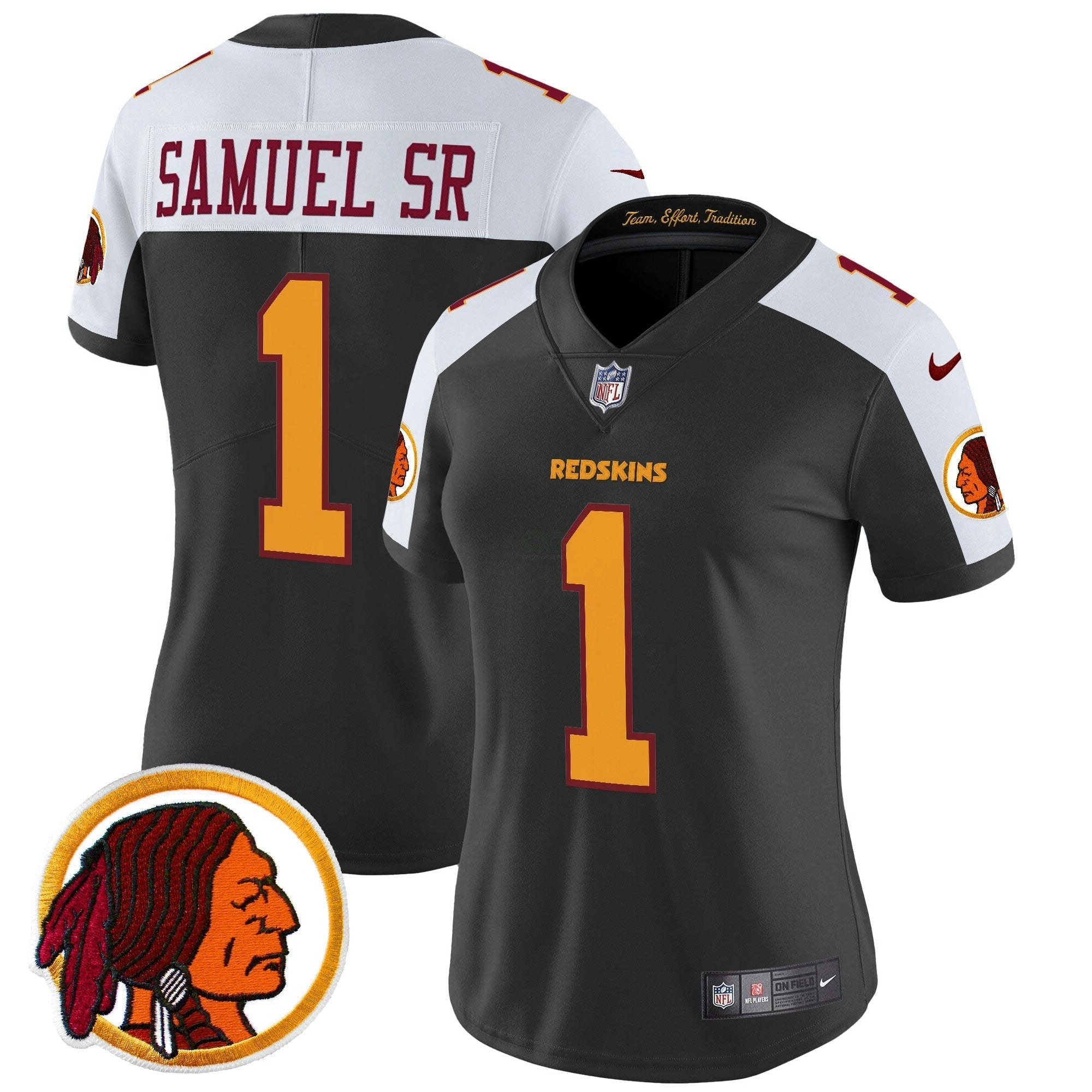 Camisa NFL Women’s Washington Redskins Throwback Vapor Limited Jersey V2