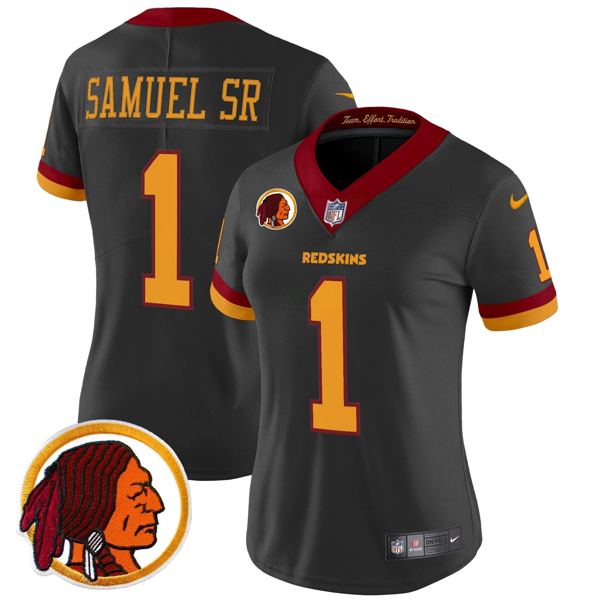 Camisa NFL Women’s Washington Redskins Throwback Vapor Limited Jersey V2