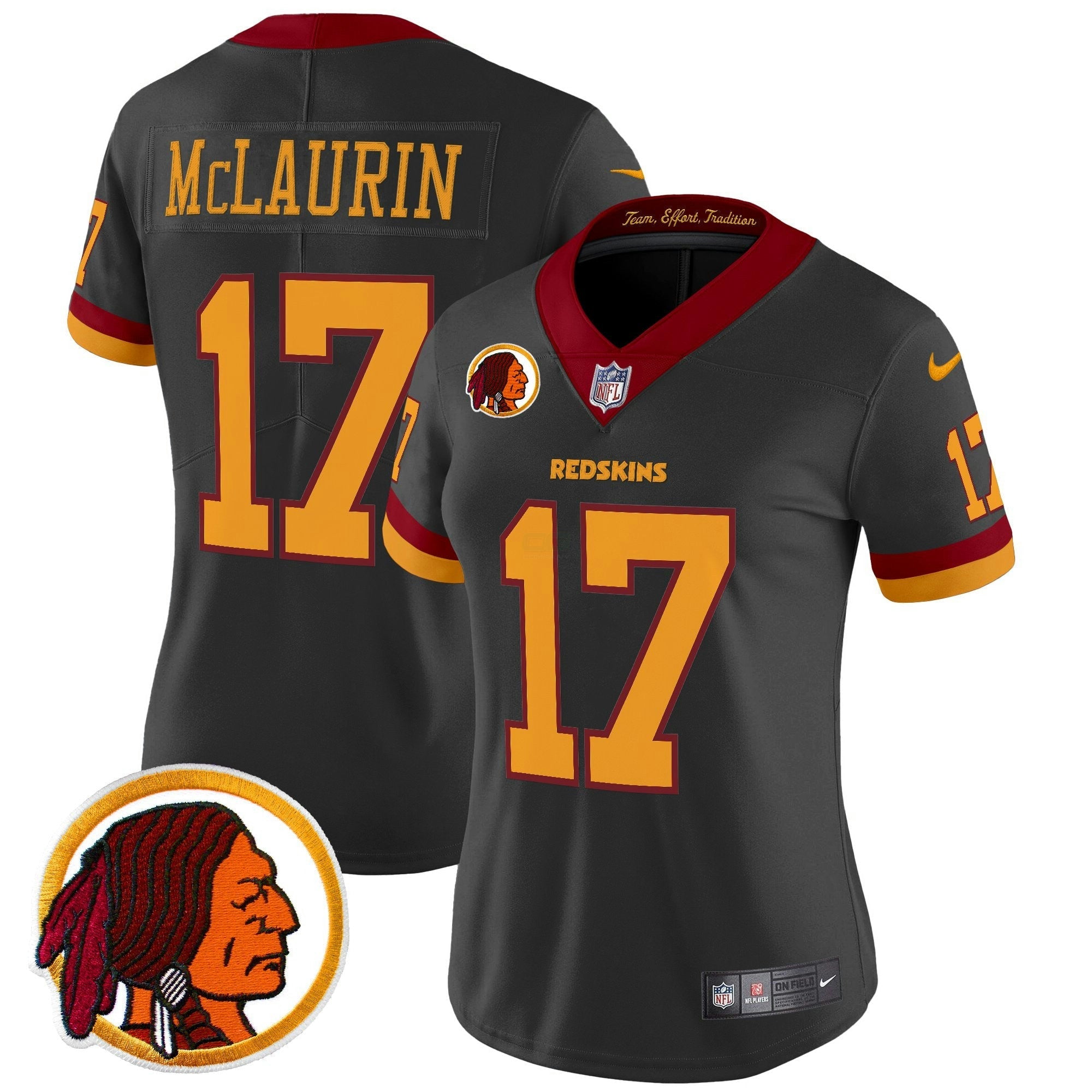 Camisa NFL Women’s Washington Redskins Throwback Vapor Limited Jersey V2