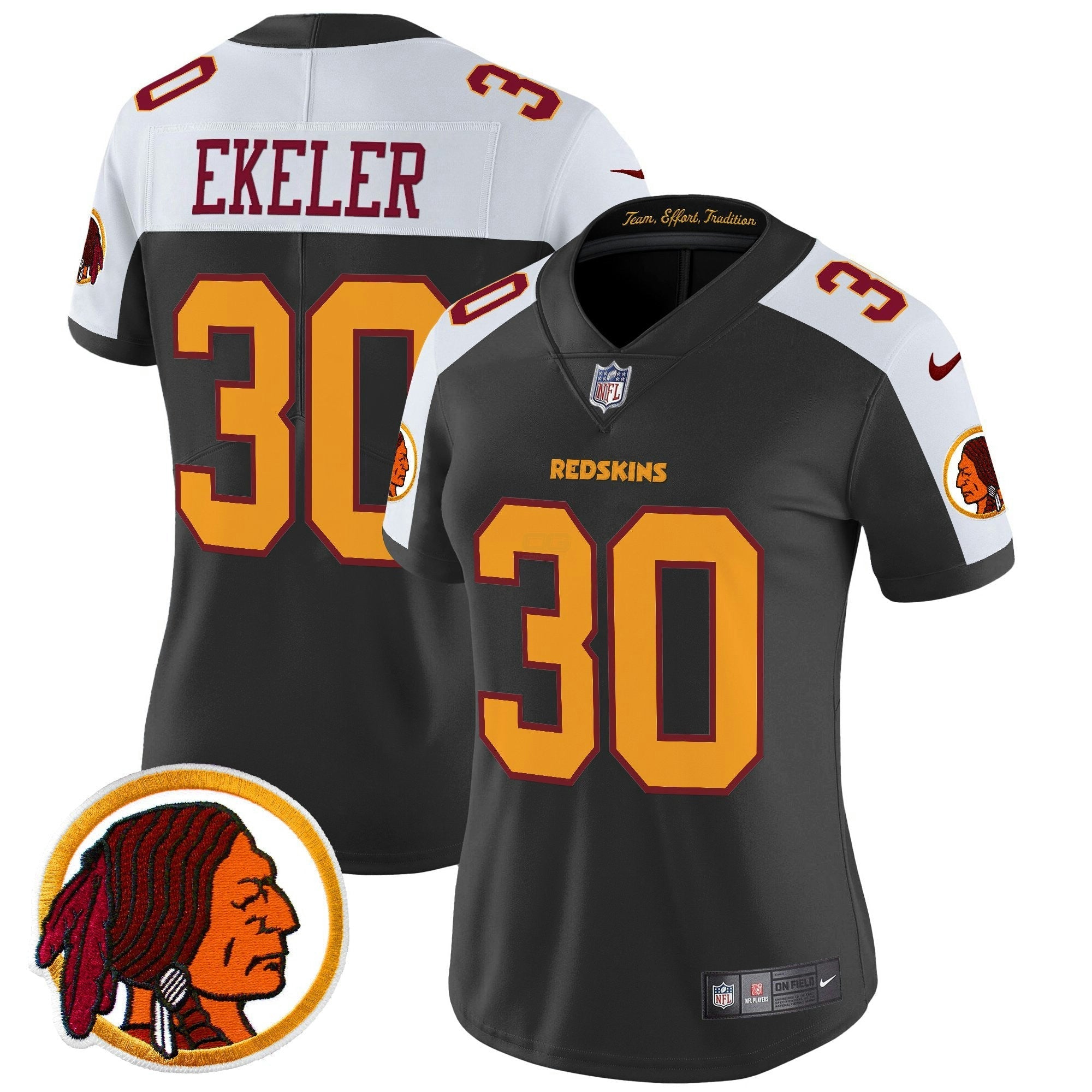 Camisa NFL Women’s Washington Redskins Throwback Vapor Limited Jersey V2