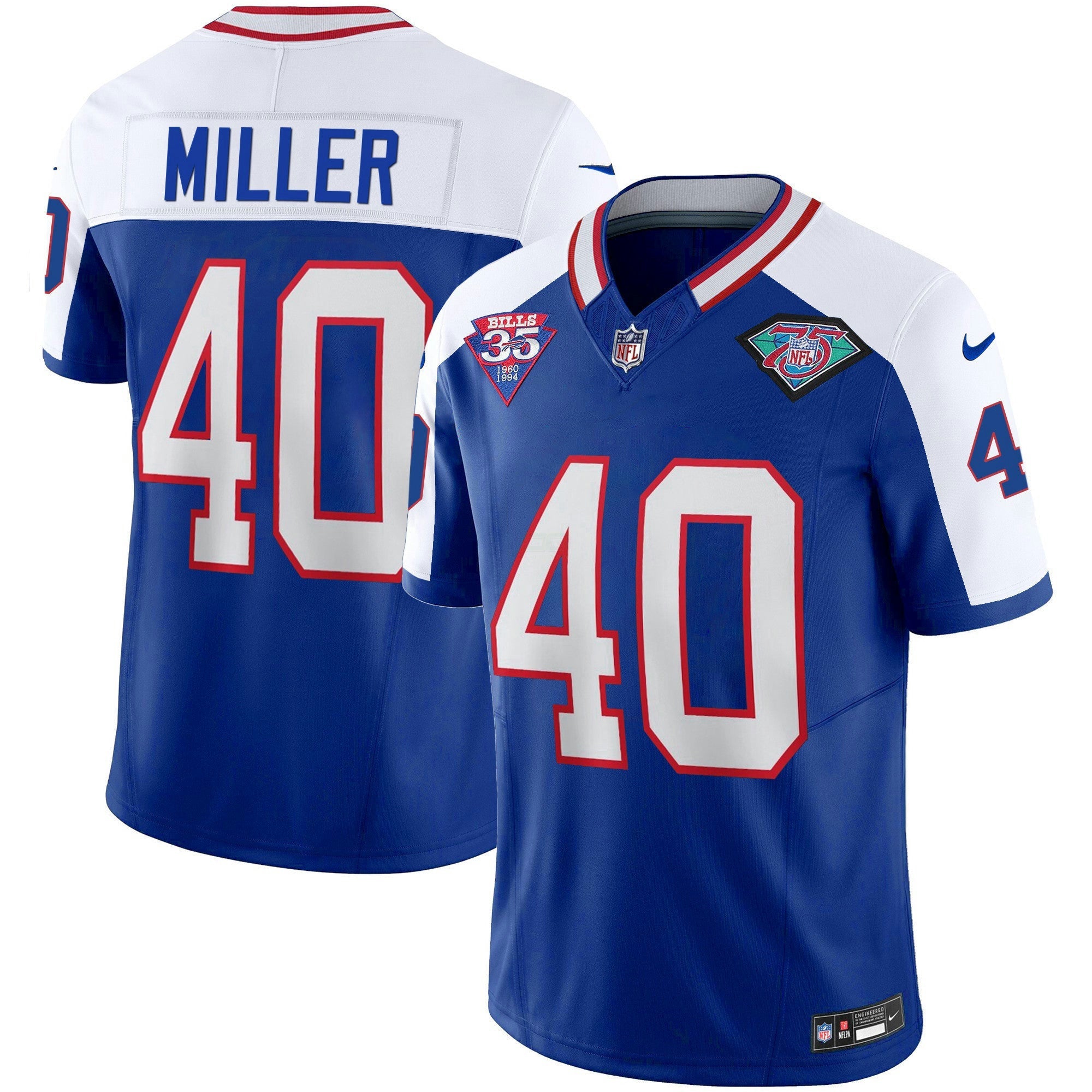 Camisa NFL Youth’s 1994 Throwback Vapor Jersey