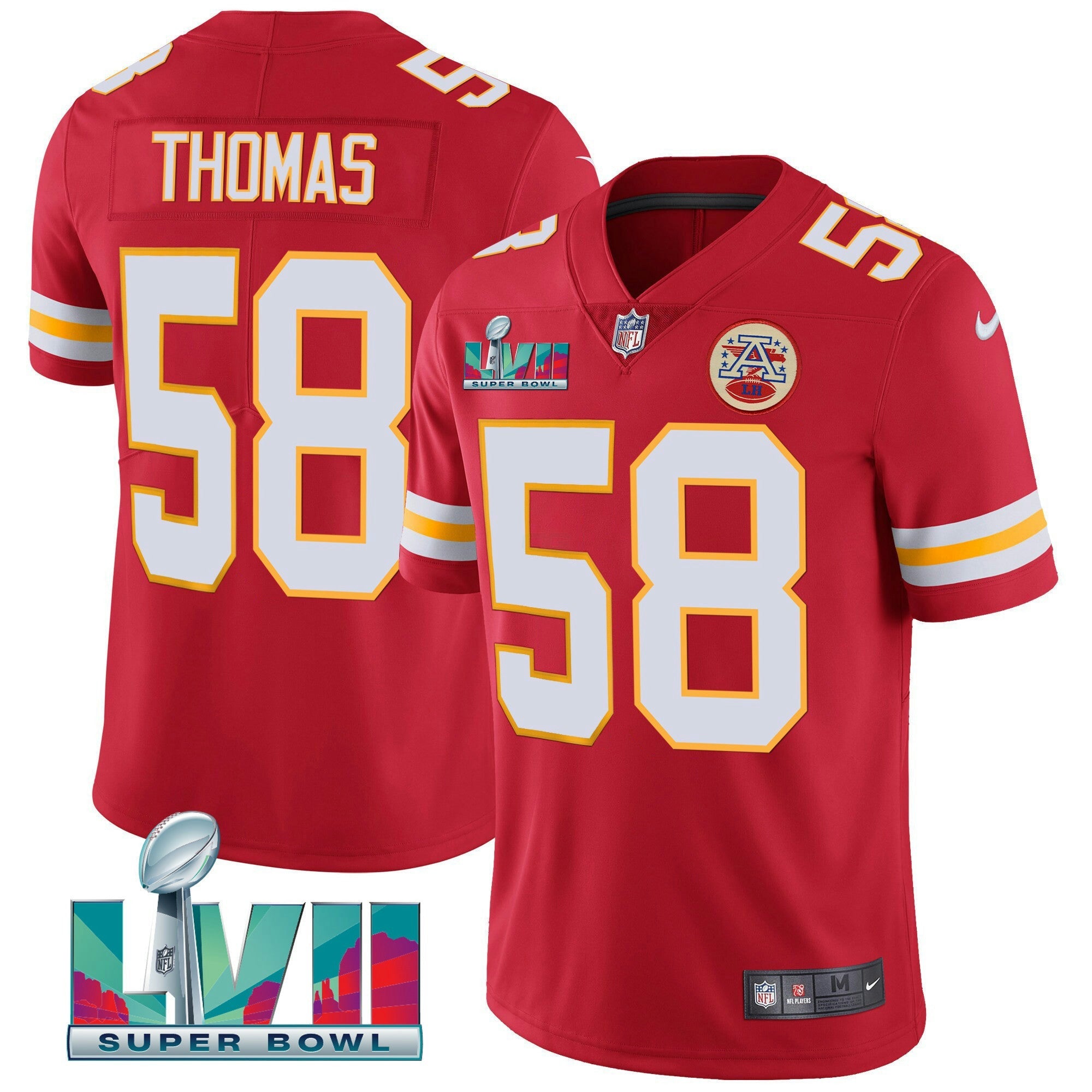 Camisa NFL Youth’s Super Bowl LVII Vapor Player Jersey