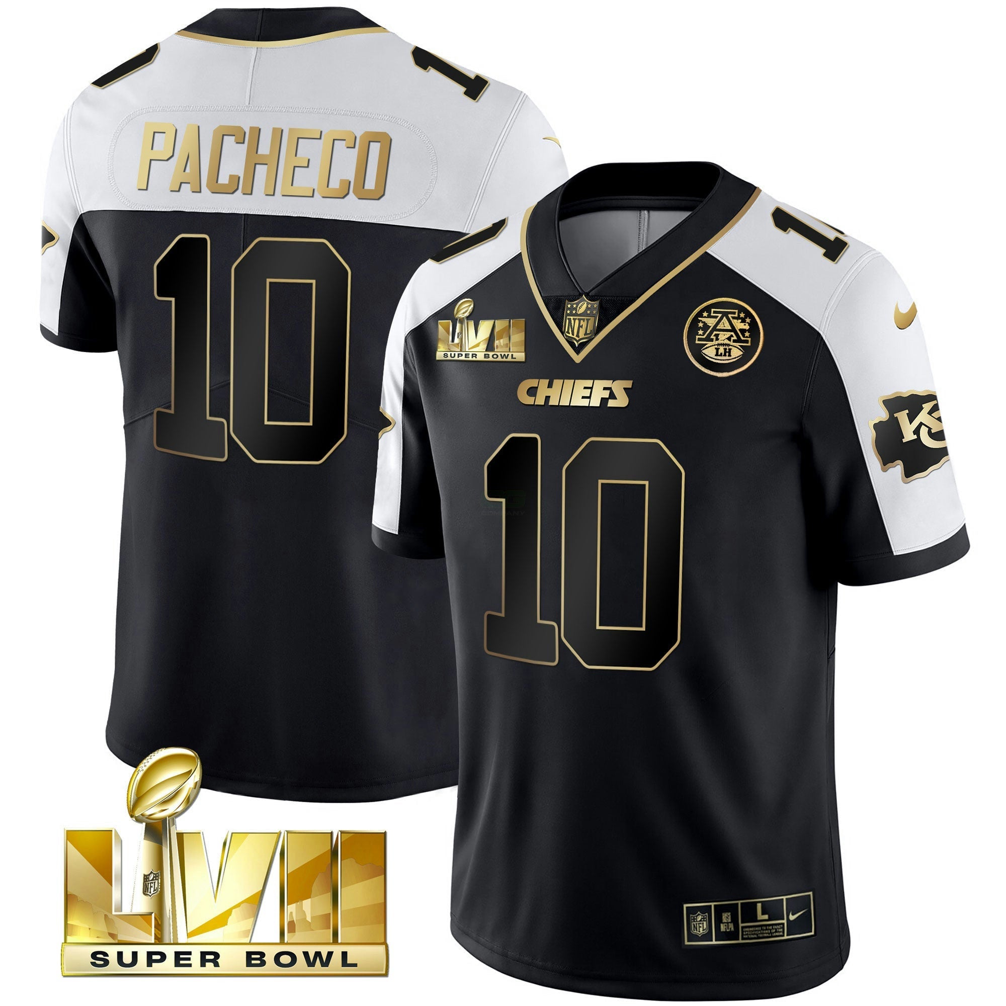 Camisa NFL Youth’s Super Bowl Vapor Dourada Jersey
