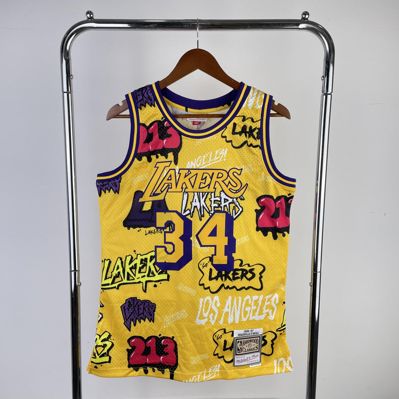 Regata Swingman Slap Sicker Los Angeles Lakers Mitchell & Ness 1996/97 - OGJERSEYSHOP