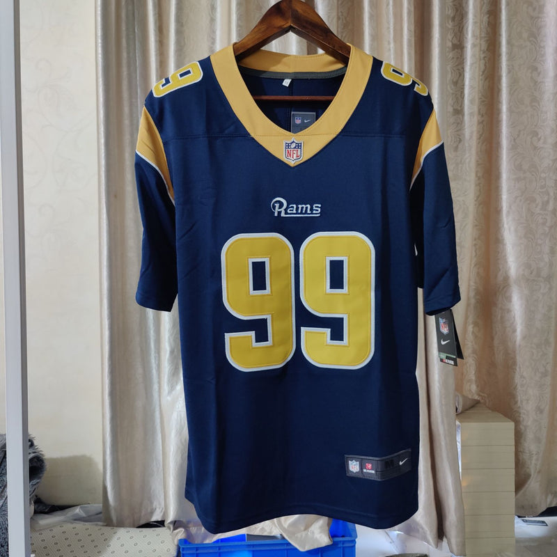 Jersey Los Angeles Rams Vapor Limited Azul Marinho