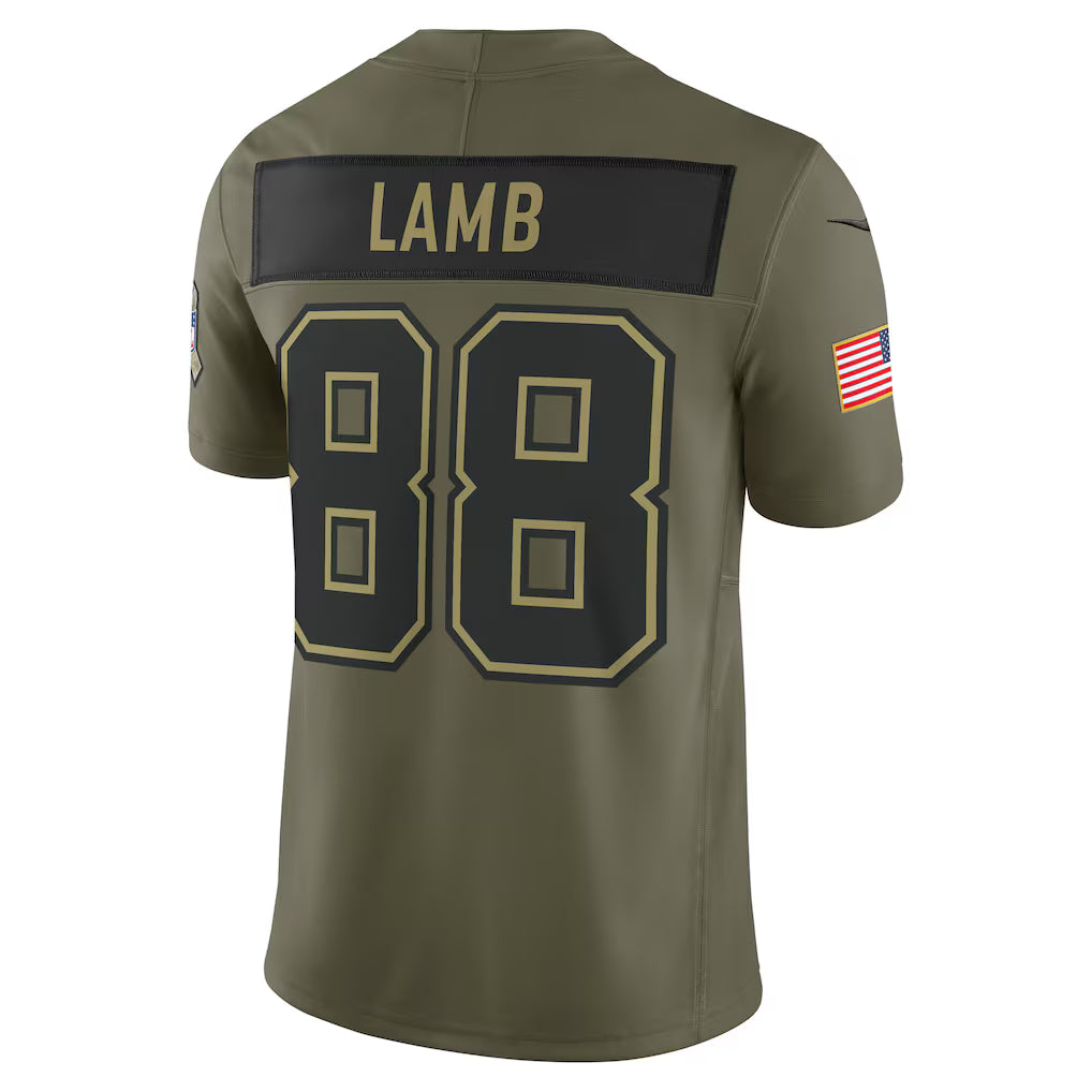 Camisa NFL Dallas Cowboys Salute To Service Vapor Limited 2025