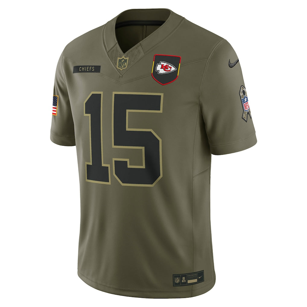 Camisa NFL Kansas City Chiefs Vapor F.U.S.E. Limited Jersey Salute To Service 2025