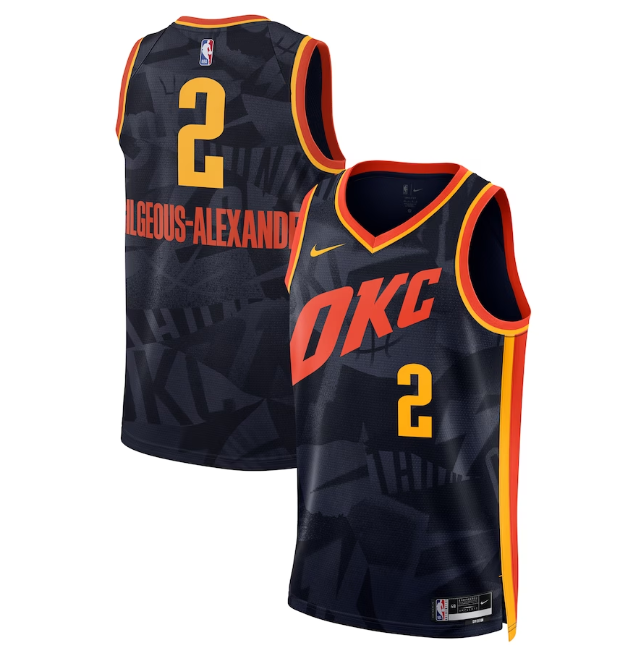 Regata NBA Infantil Oklahoma City Thunder City Edition