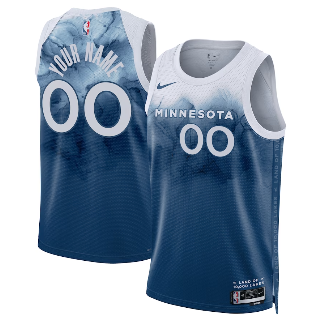 Regata Minnesota Timberwolves City Edition 23/24 - OGJERSEYSHOP