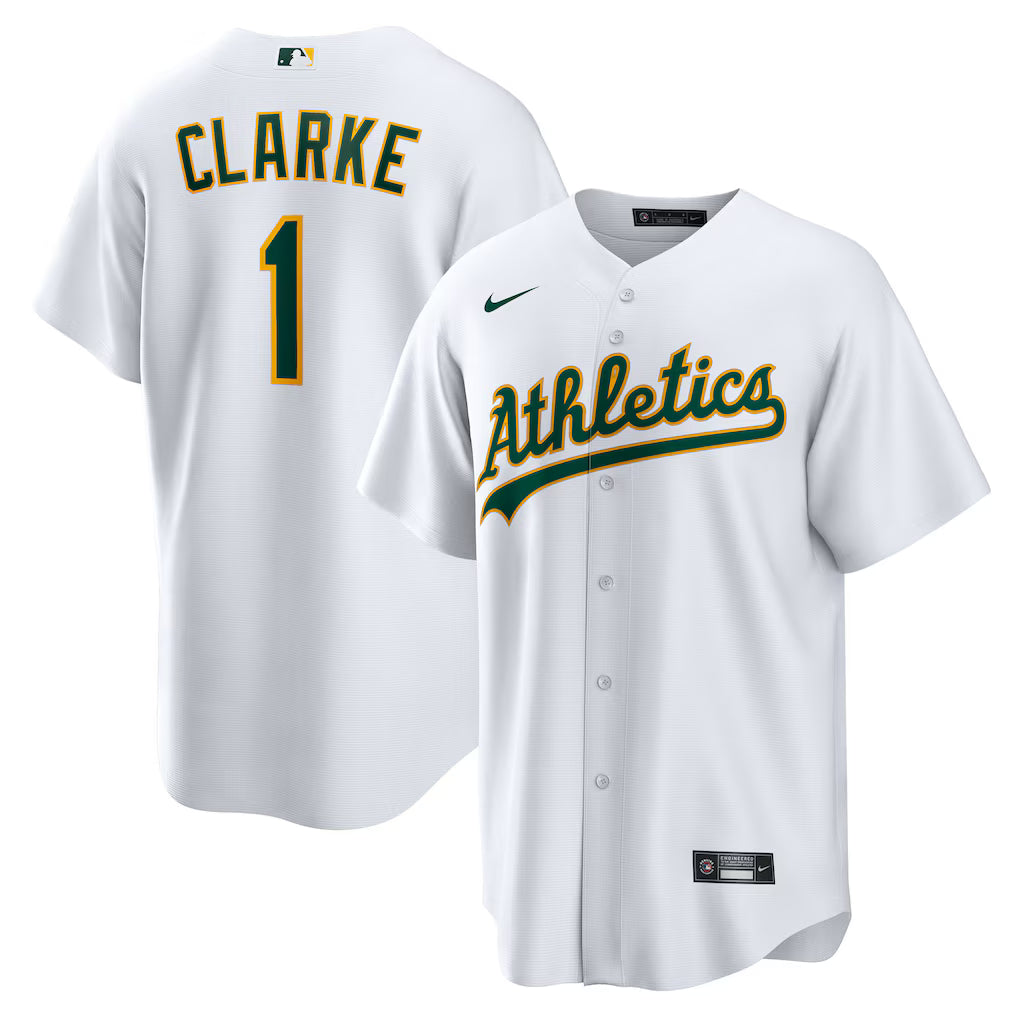 Jersey Oakland Athletics Branca Torcedor