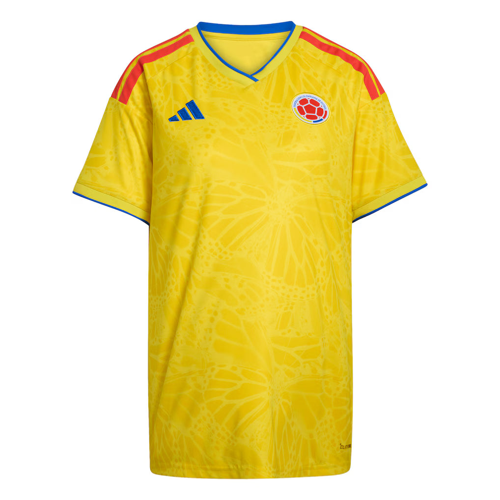 Jersey Seleção Colômbia 2026 Torcedora Feminina - Amarela