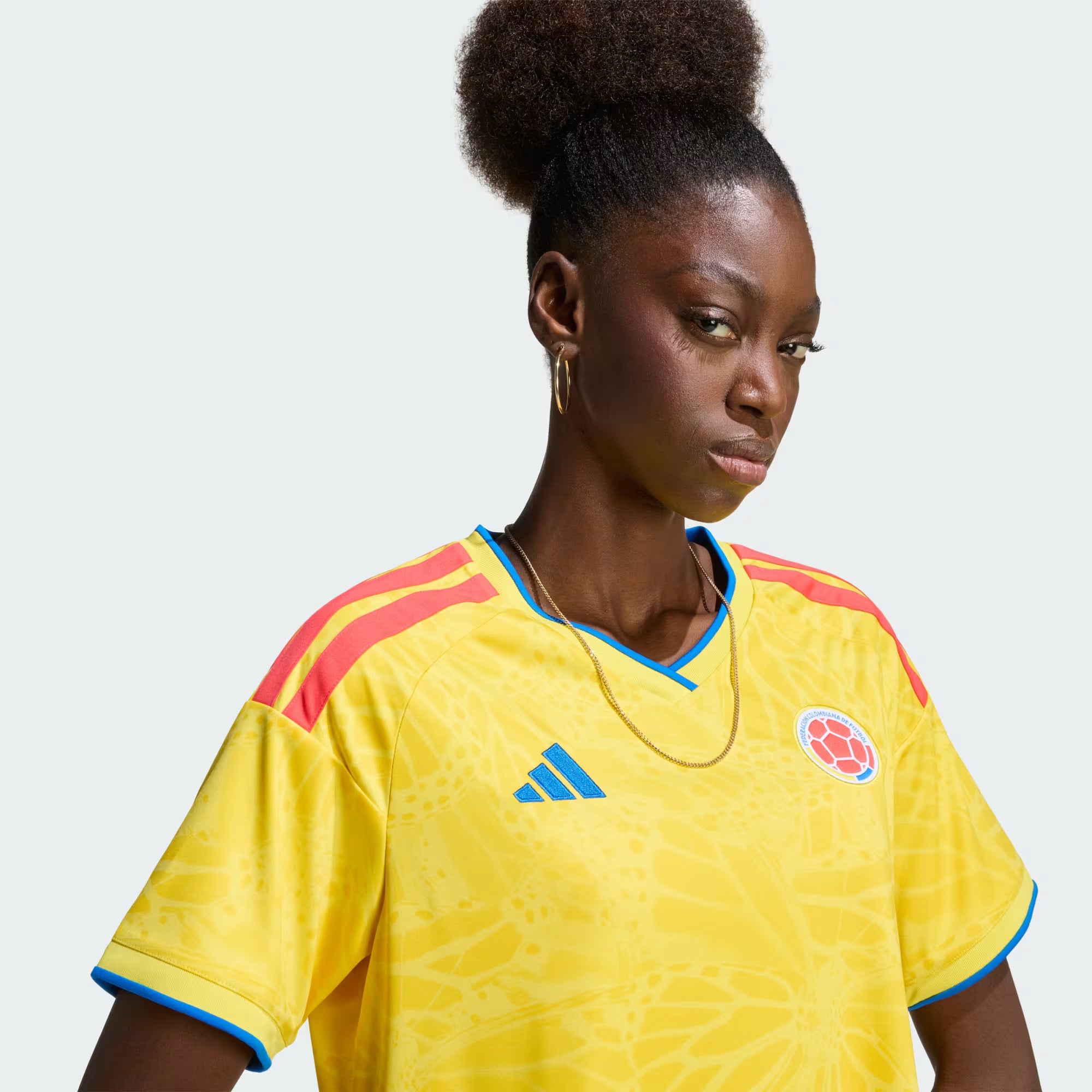 Jersey Seleção Colômbia 2026 Torcedora Feminina - Amarela
