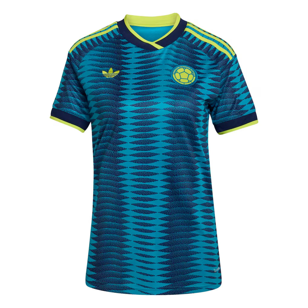 Jersey Seleção Colômbia 2026 Torcedora Feminina - Azul
