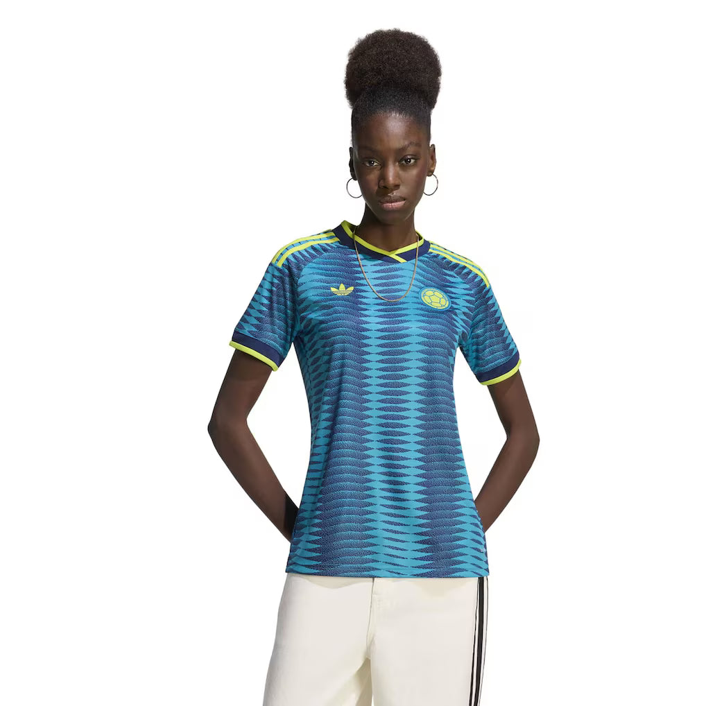 Jersey Seleção Colômbia 2026 Torcedora Feminina - Azul