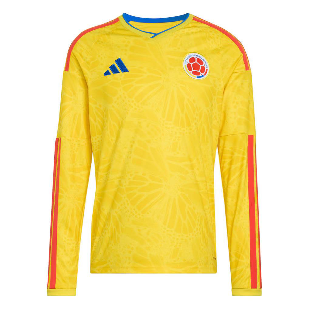 Jersey Seleção Colômbia 2026 Manga Longa - Amarela