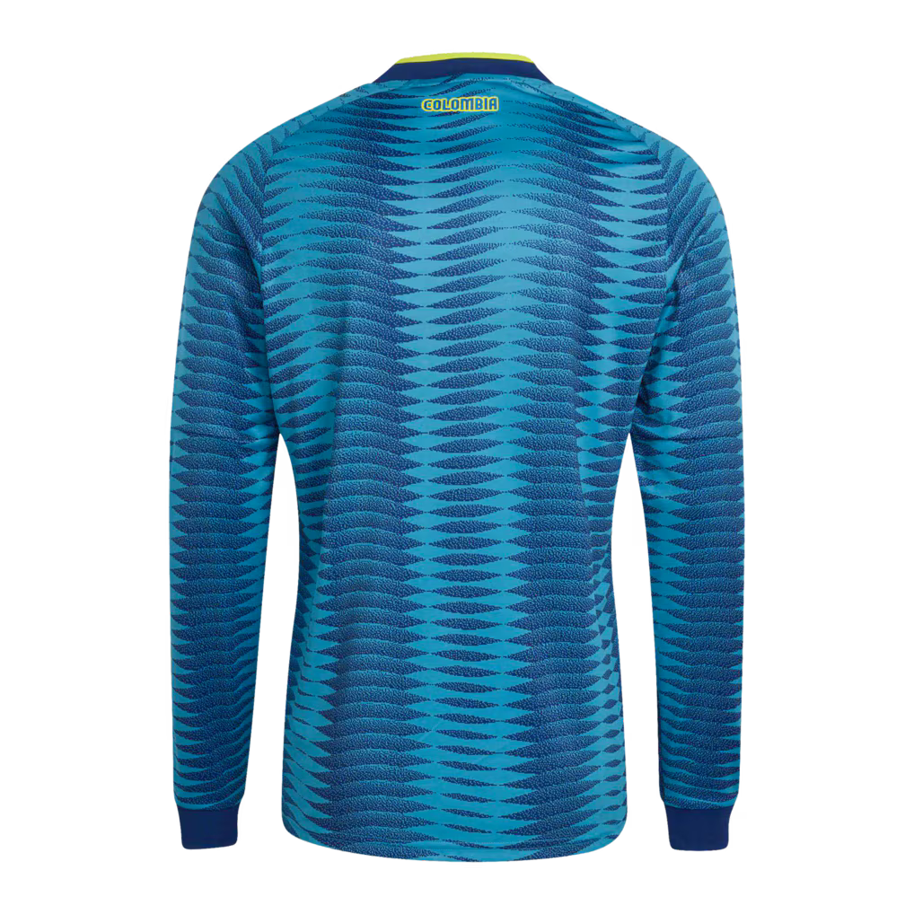 Jersey Seleção Colômbia 2026 Manga Longa - Azul